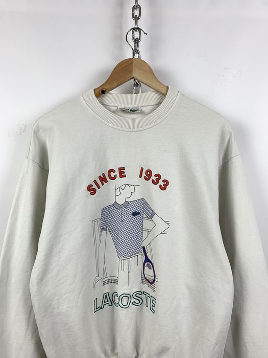 Sweat lacoste online vintage