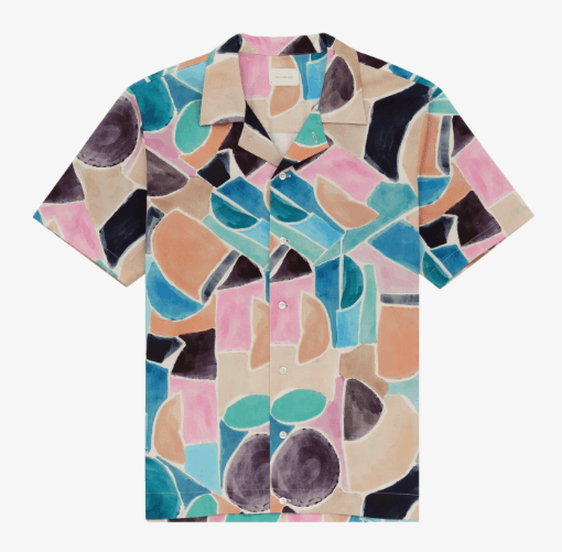 image of New Ald Aime Leon Dore Printed Watercolor Shirt 2022, Men's (Size Medium)