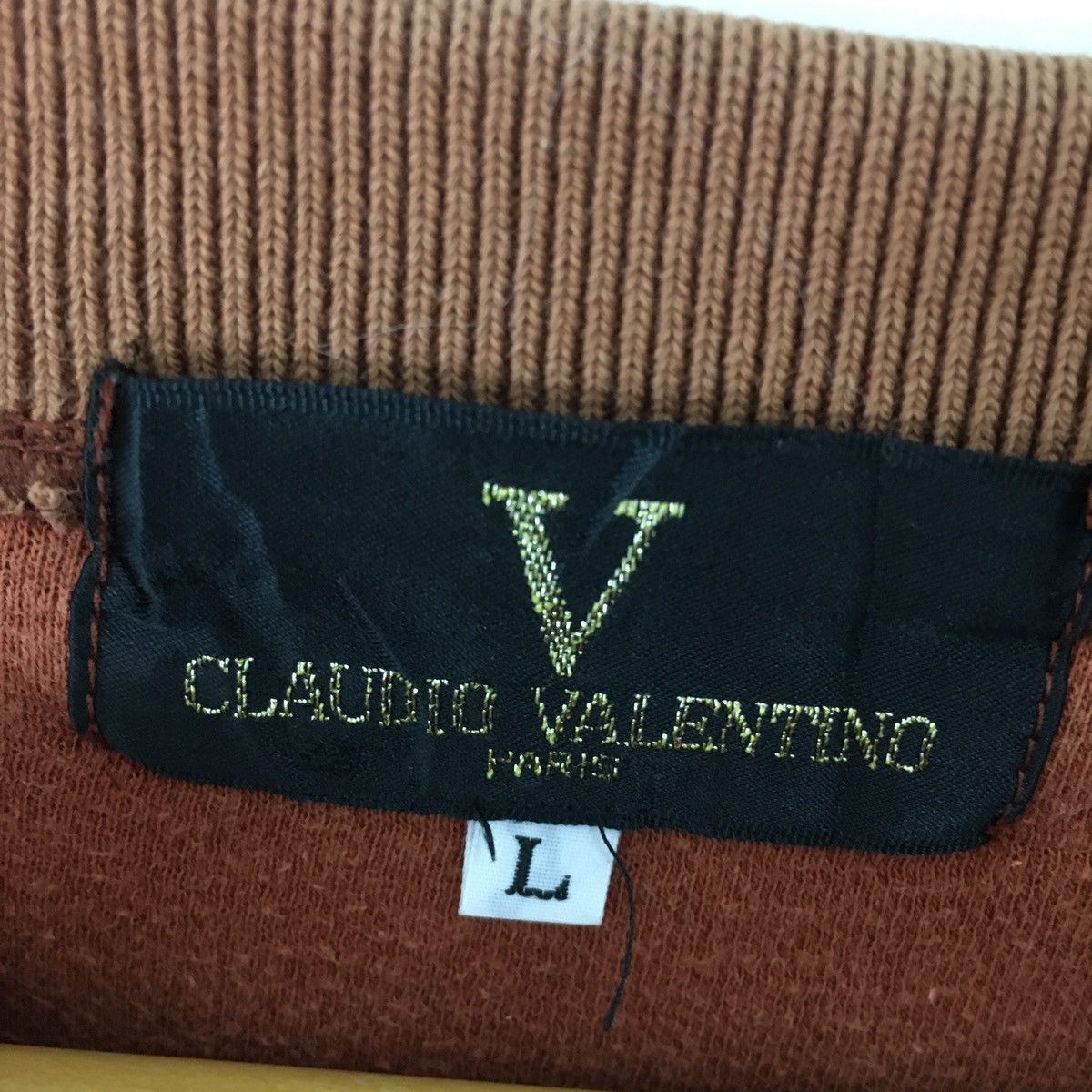Valentino × Vintage Vintage design Caludio Valentino embroidery jumper Size US L / EU 52-54 / 3 - 3 Thumbnail