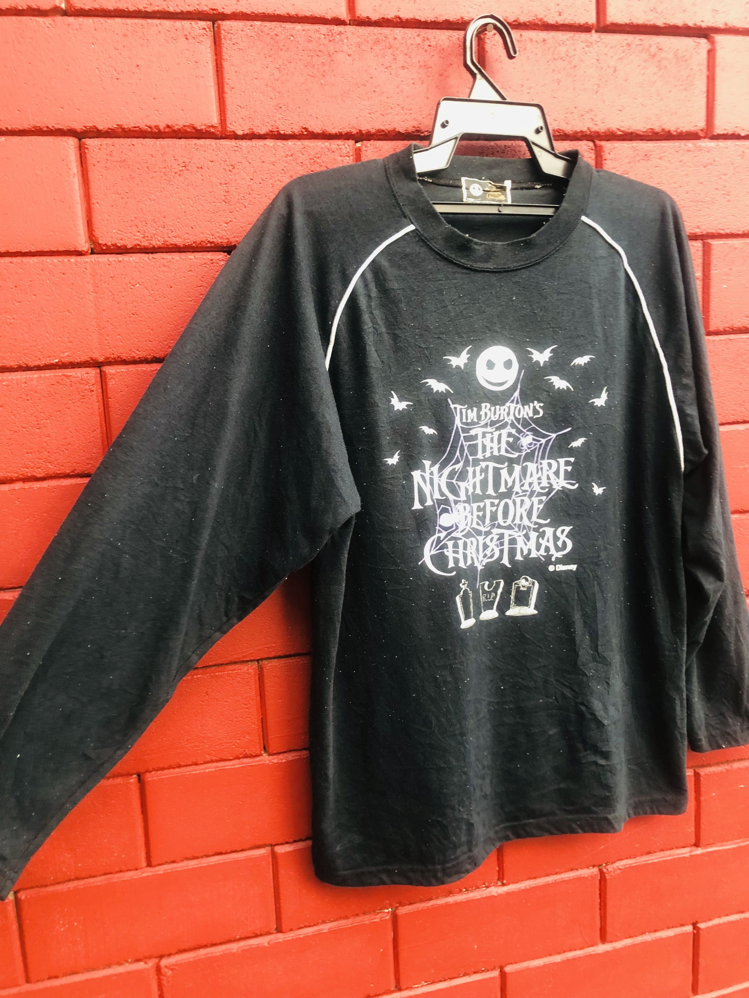 Vintage Vintage Nightmare Before Christmas Streetwear Fashion Style Size US M / EU 48-50 / 2 - 4 Thumbnail