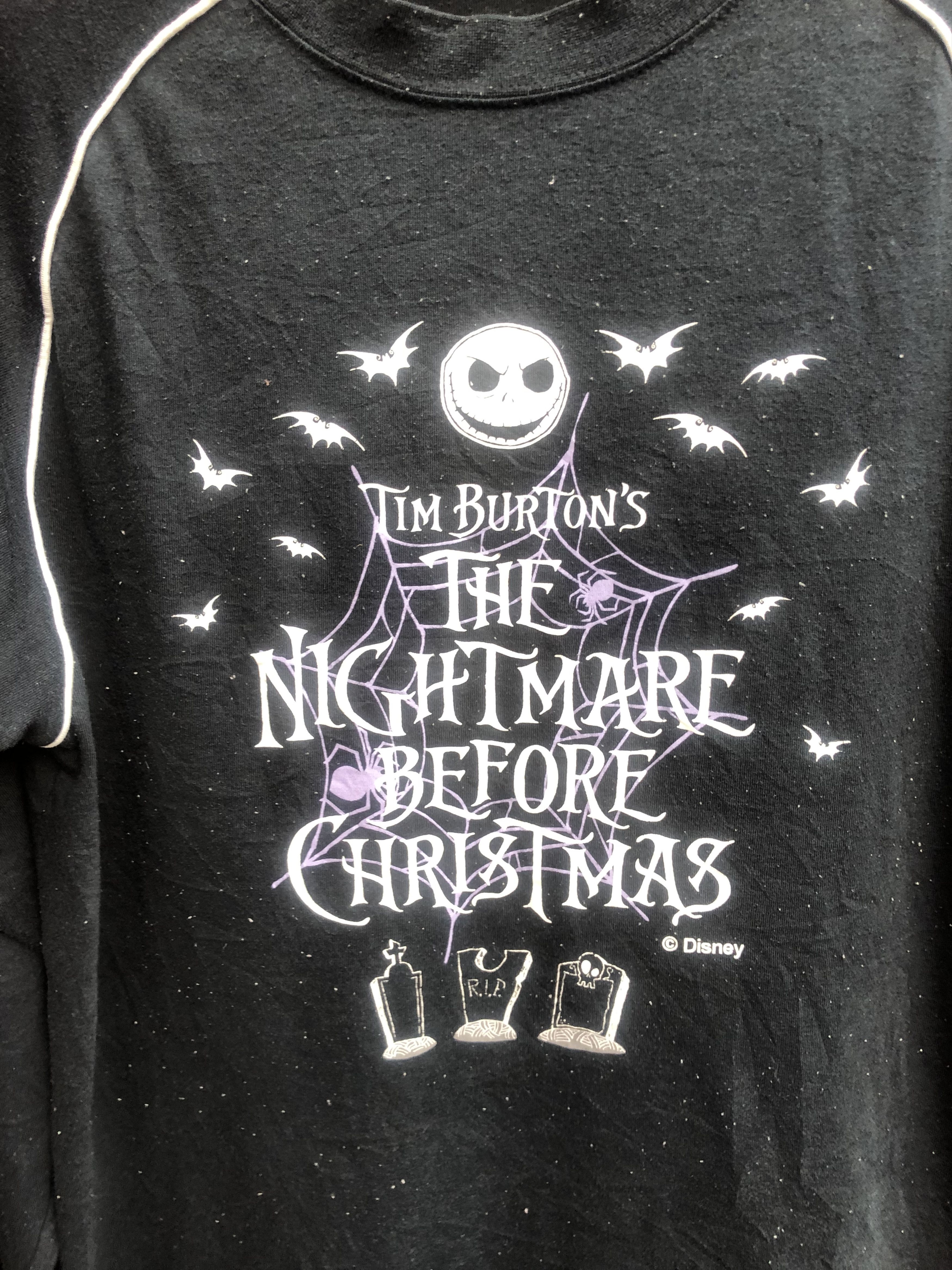 Vintage Vintage Nightmare Before Christmas Streetwear Fashion Style Size US M / EU 48-50 / 2 - 3 Thumbnail