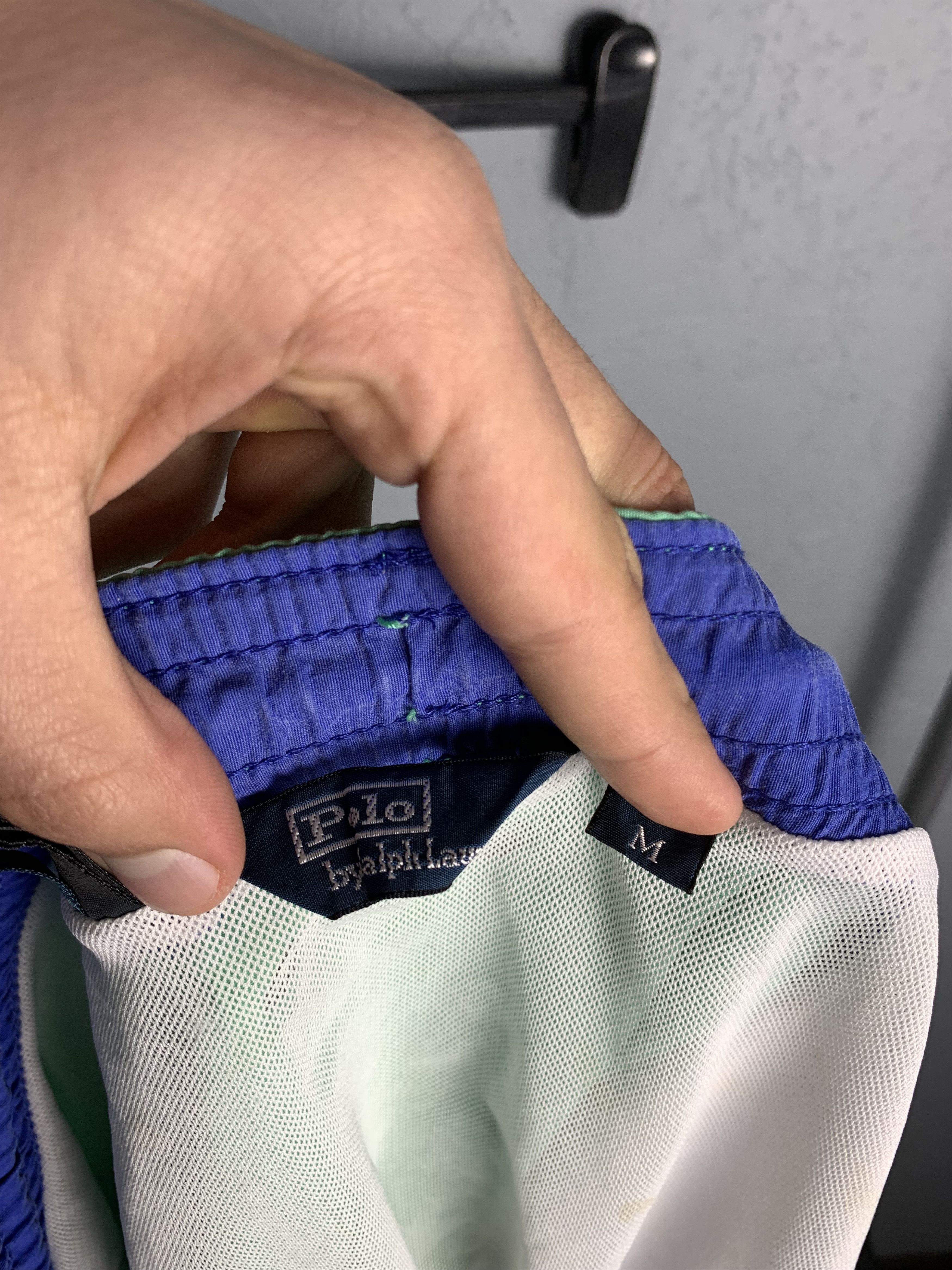 Polo Ralph Lauren × Ralph Lauren × Vintage Polo Ralph Lauren Mens Nylon Shorts Size US 32 / EU 48 - 6 Thumbnail