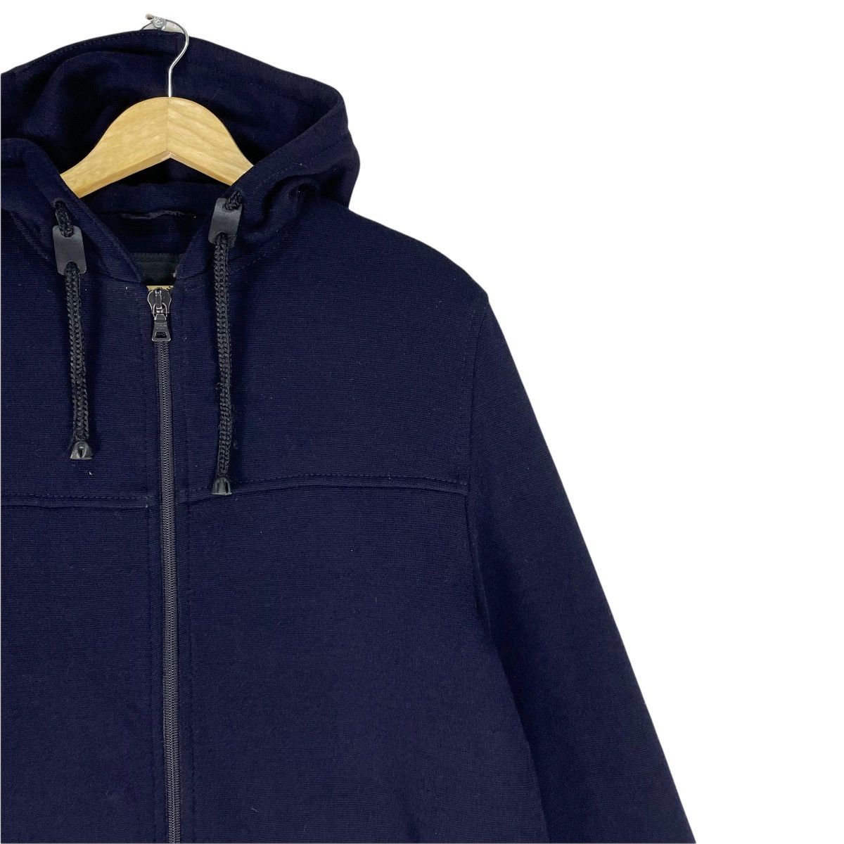 Prada ❄️PRADA Hoodie Wool Zipper Light Jacket Size US L / EU 52-54 / 3 - 4 Thumbnail