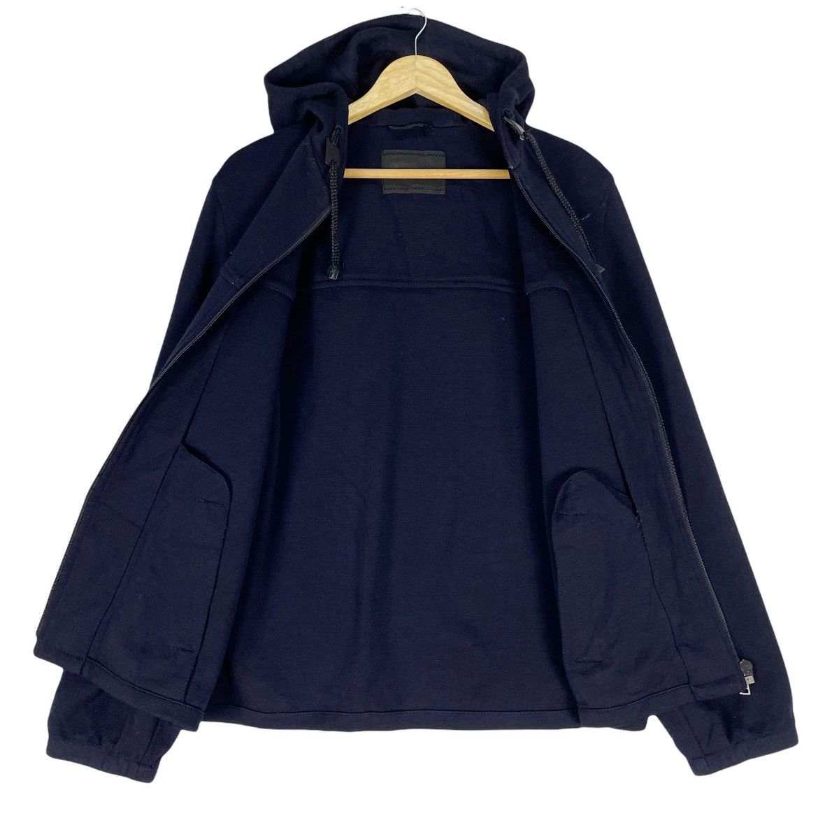 Prada ❄️PRADA Hoodie Wool Zipper Light Jacket Size US L / EU 52-54 / 3 - 7 Thumbnail