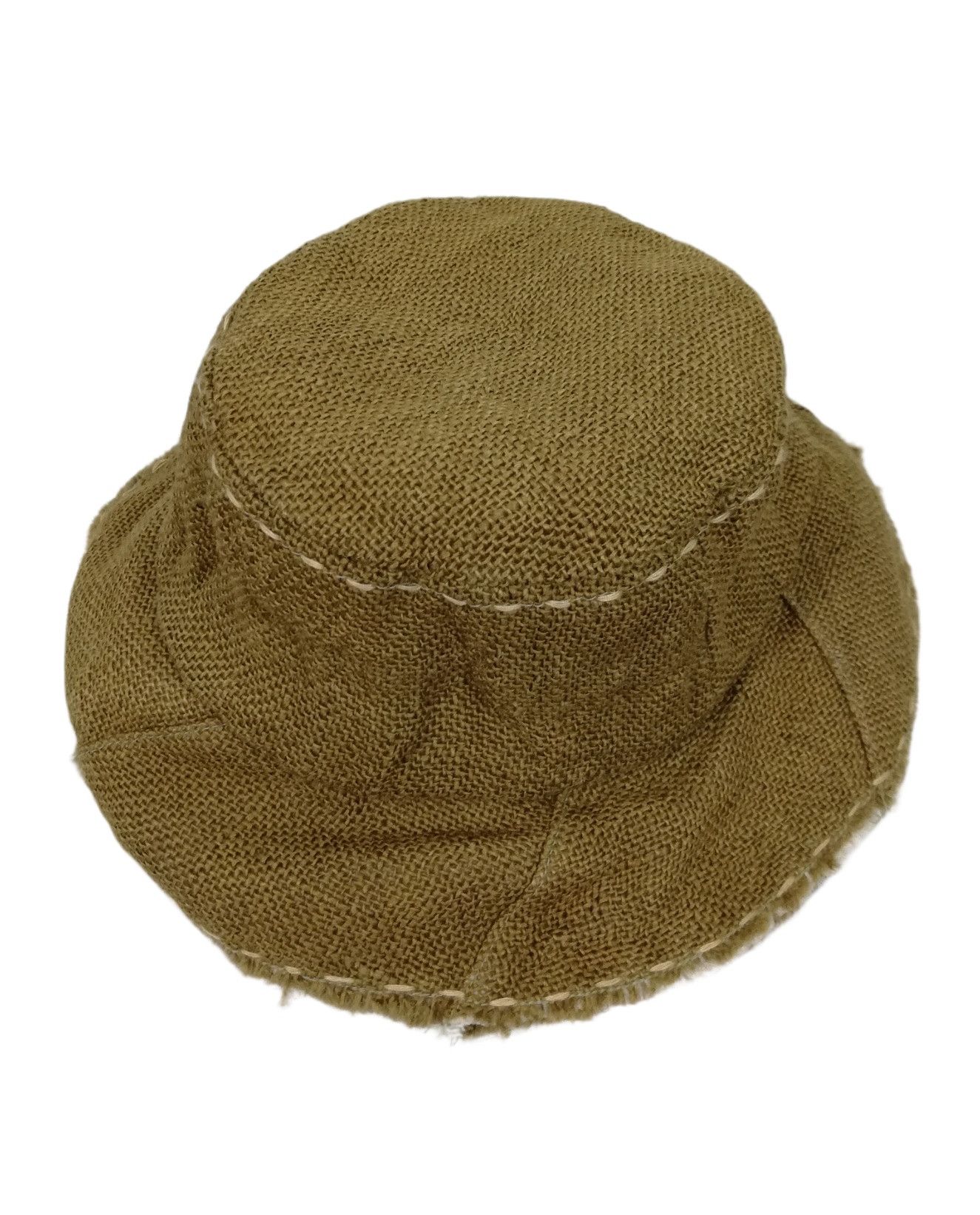 Art Comes First × Japanese Brand 🔥SUMMER SALE Iconic Hemp Summer Boro Bucket Hat🔥 Size ONE SIZE - 11 Thumbnail