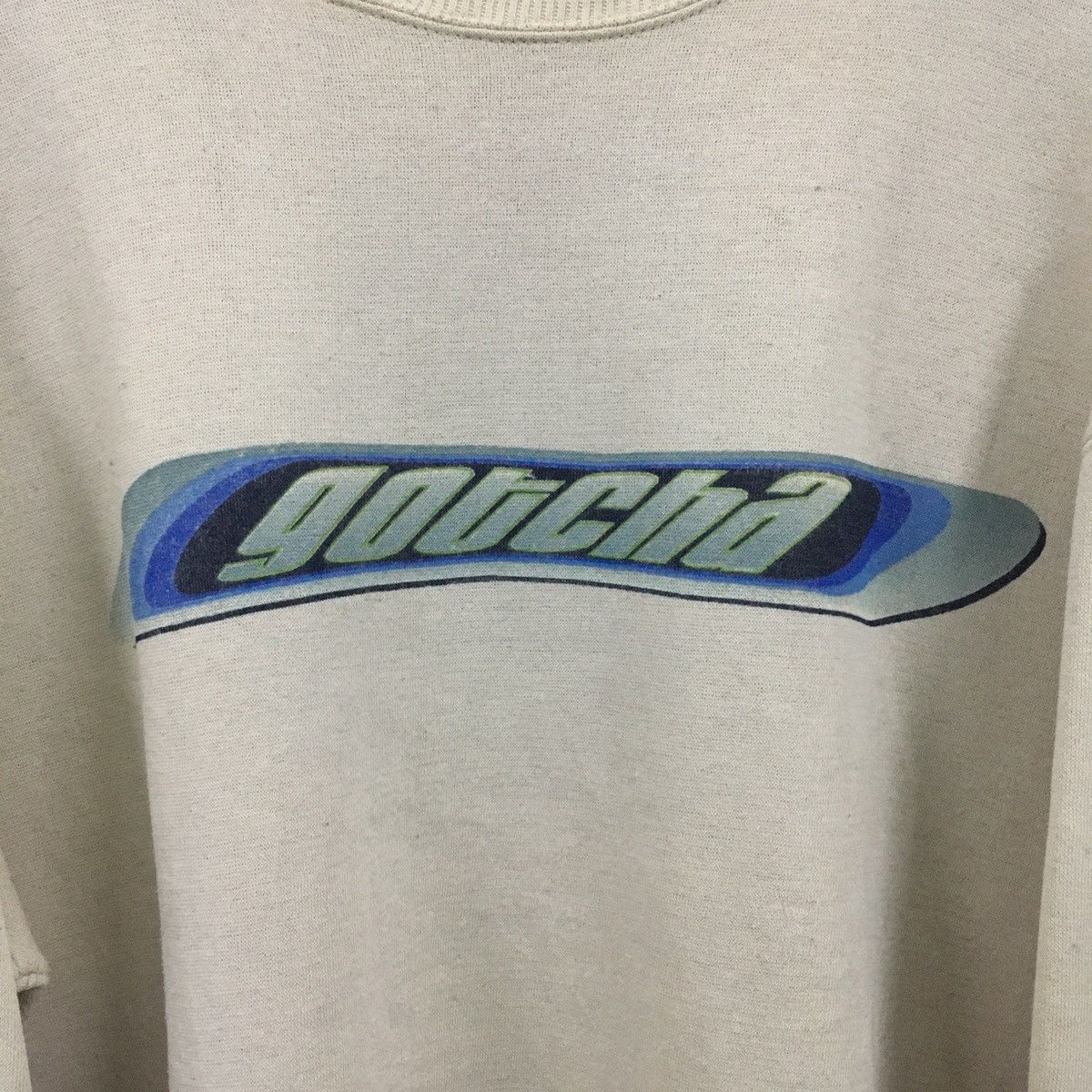 Gotcha × Vintage Vintage 90s Gotcha Surfing Sweatshirt Pullover Size US L / EU 52-54 / 3 - 6 Thumbnail