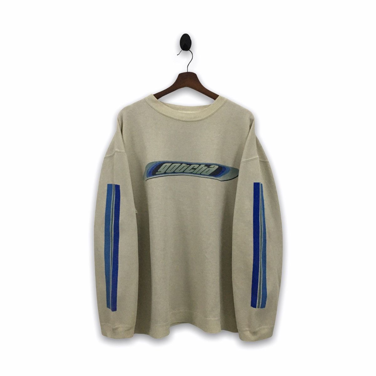 Gotcha × Vintage Vintage 90s Gotcha Surfing Sweatshirt Pullover Size US L / EU 52-54 / 3 - 1 Thumbnail