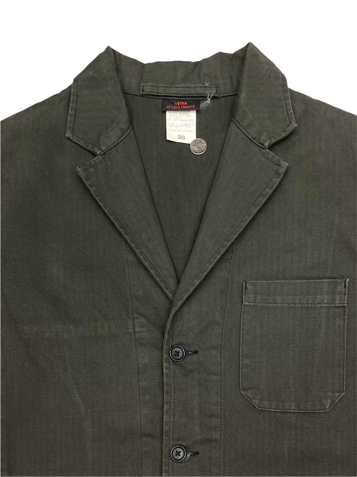 VTG 70s VETRA LE LUDE AESTHETIC WORKER CHORE JACKET FRANCE