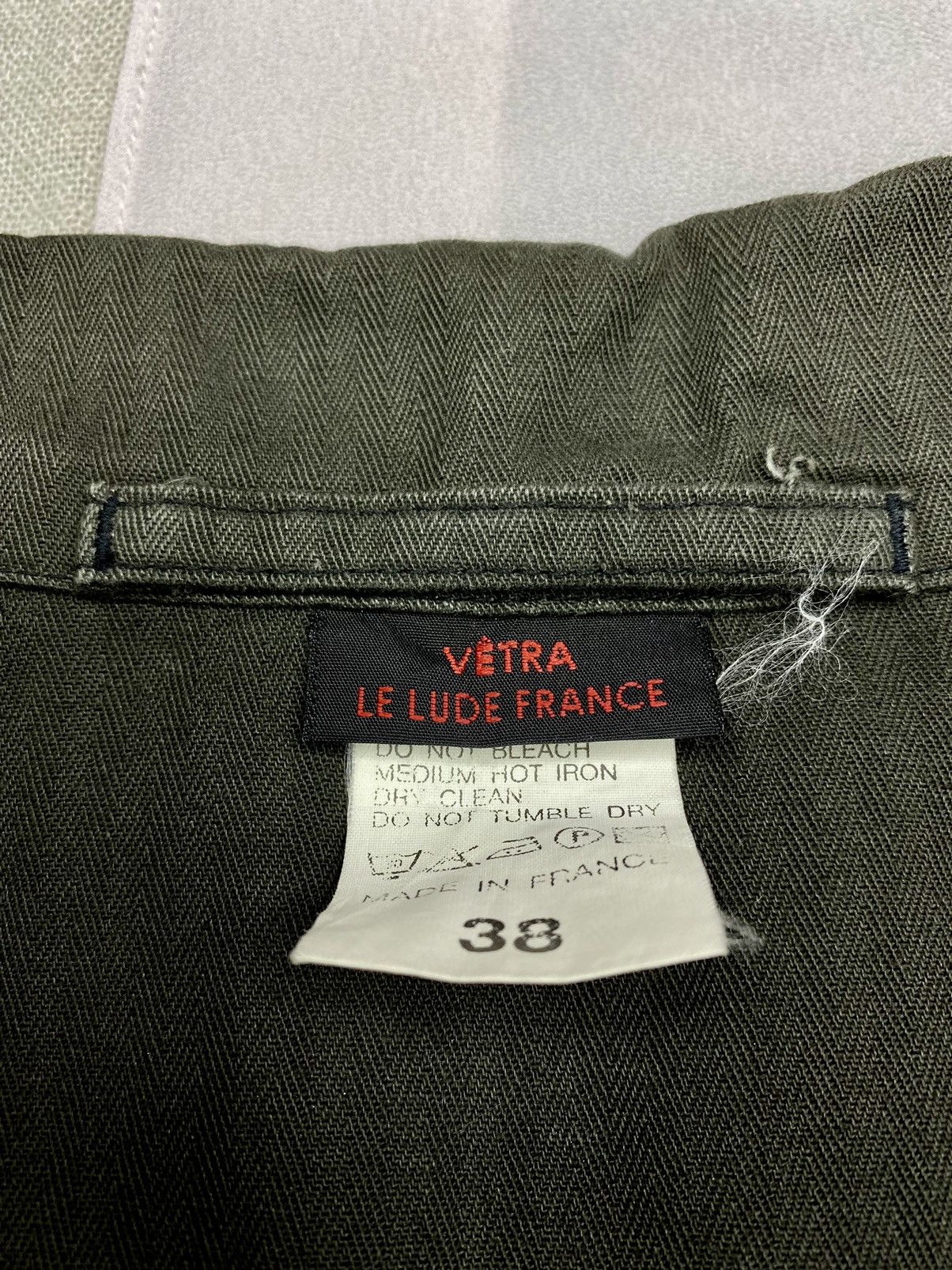 VTG 70s VETRA LE LUDE AESTHETIC WORKER CHORE JACKET FRANCE