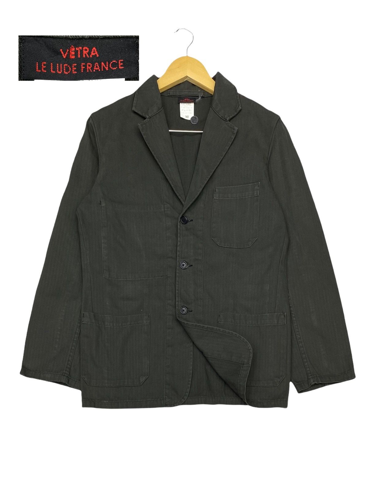 VTG 70s VETRA LE LUDE AESTHETIC WORKER CHORE JACKET FRANCE