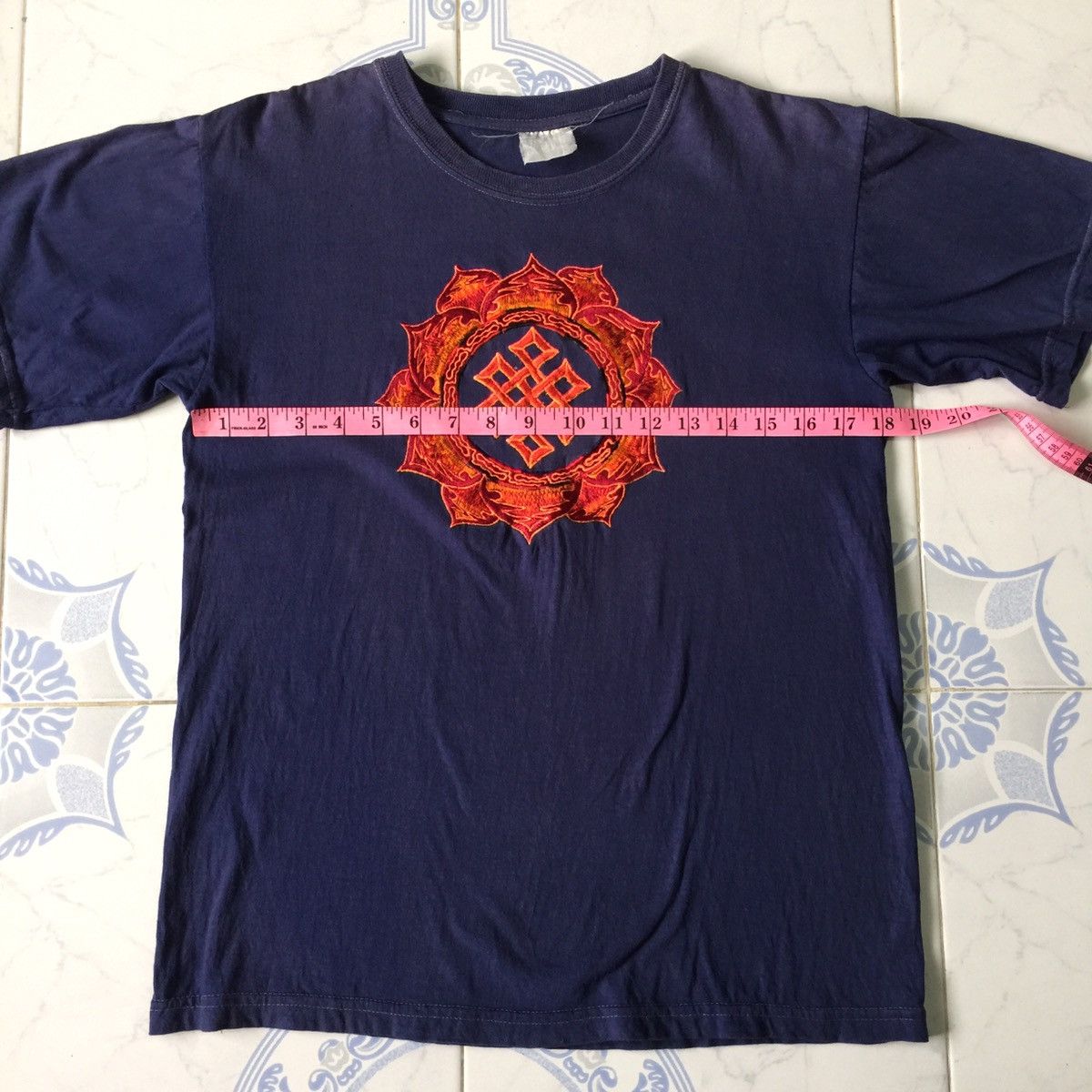 Other Rare embroidered big shiny logo at tshirt Size US M / EU 48-50 / 2 - 8 Thumbnail