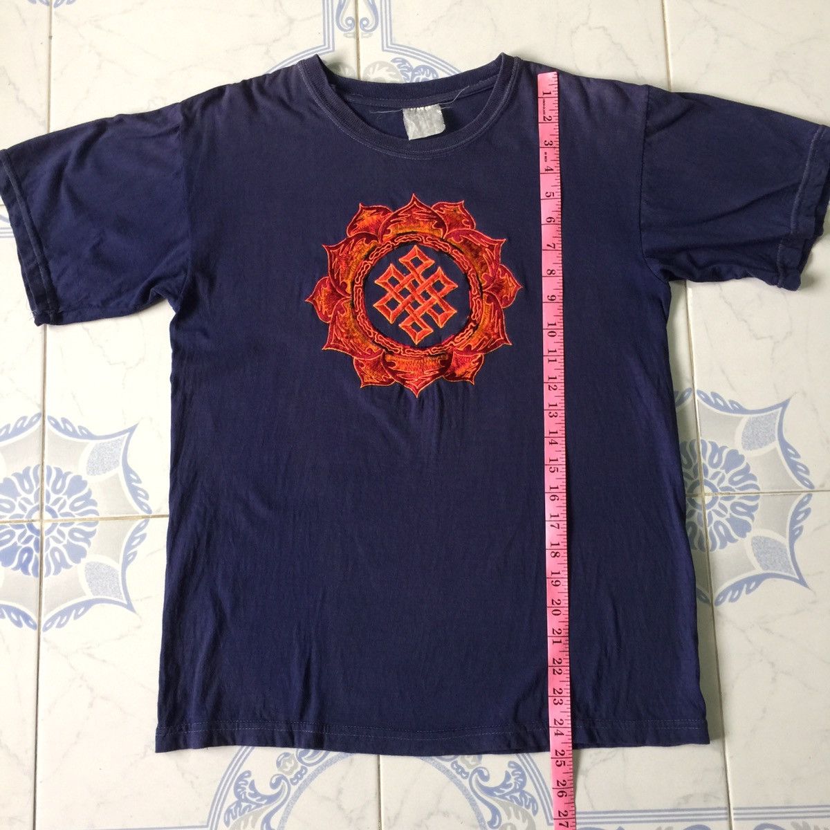 Other Rare embroidered big shiny logo at tshirt Size US M / EU 48-50 / 2 - 10 Thumbnail