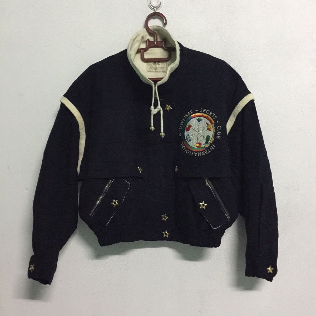 Japanese Brand Apuweiser sport club international jacket Size US M / EU 48-50 / 2 - 1 Thumbnail