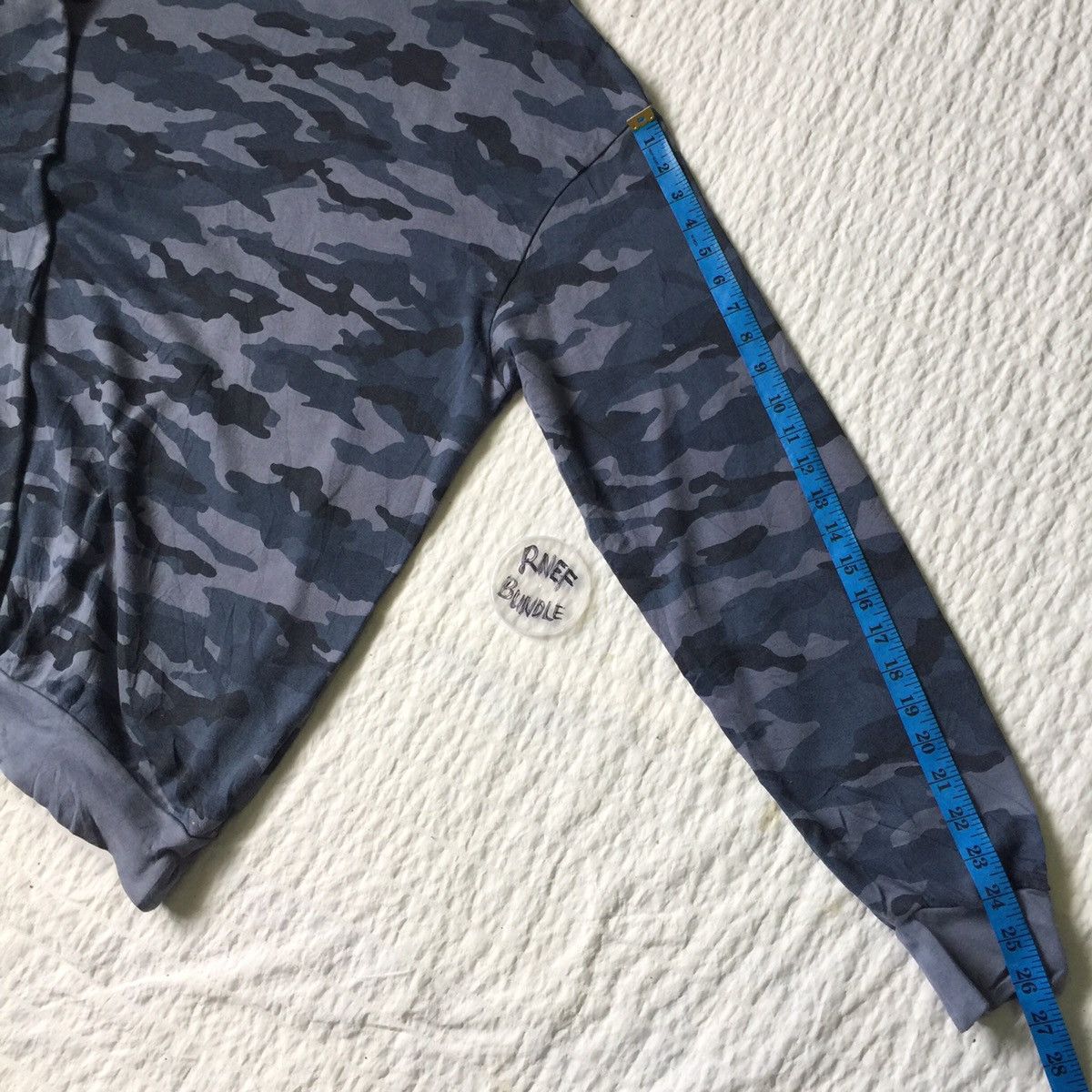 H&M Divided H&M Sweatshirt Blue Camouflaged Fashionable style Size US L / EU 52-54 / 3 - 20 Thumbnail