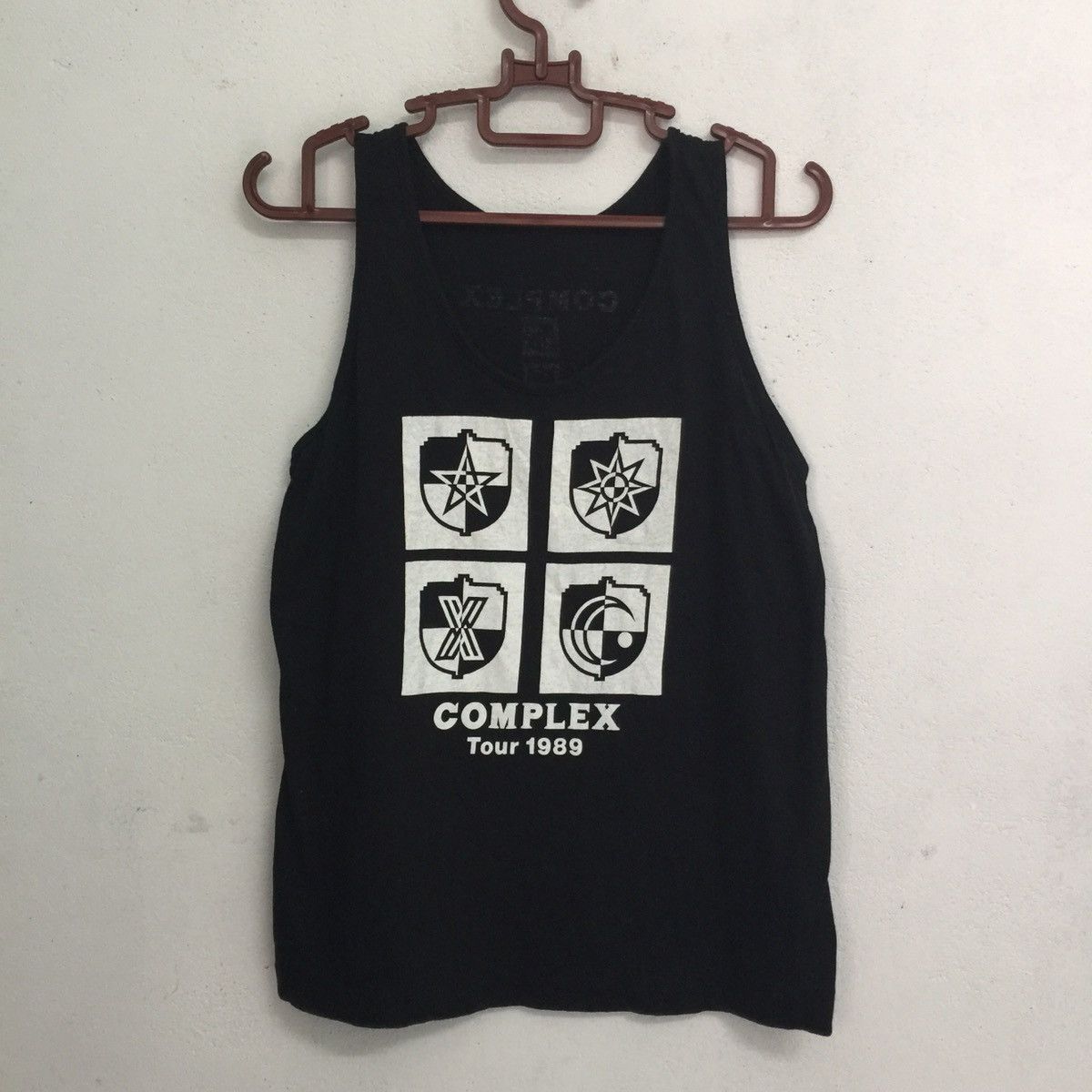 Japanese Brand Complex tour 1989 singlet made in Japan Size US S / EU 44-46 / 1 - 1 Thumbnail