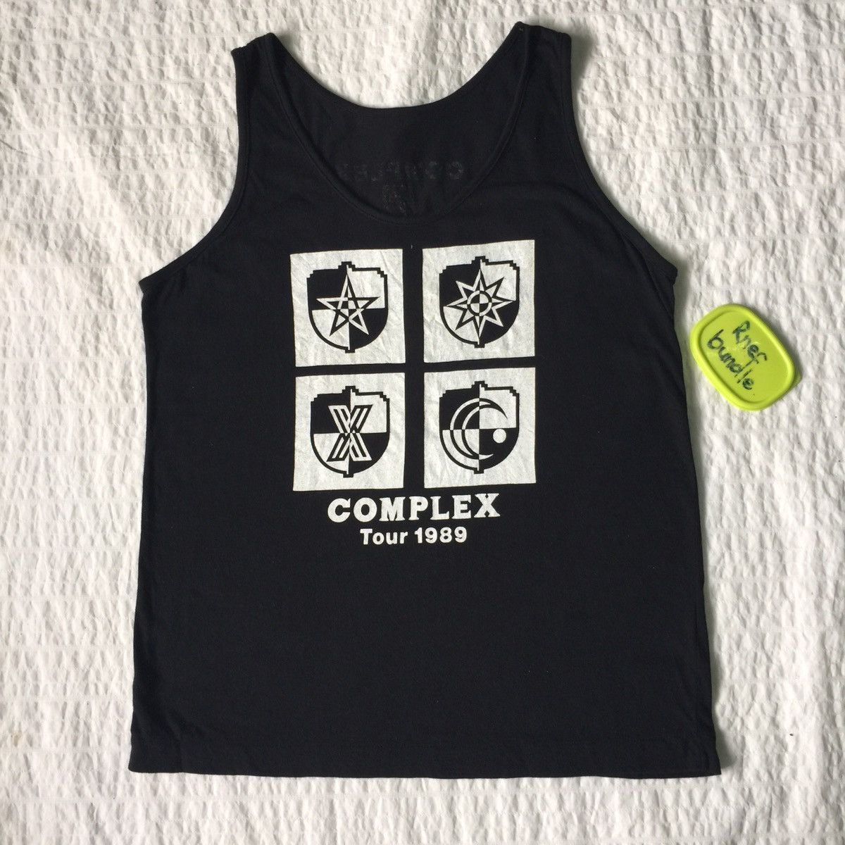 Japanese Brand Complex tour 1989 singlet made in Japan Size US S / EU 44-46 / 1 - 13 Thumbnail
