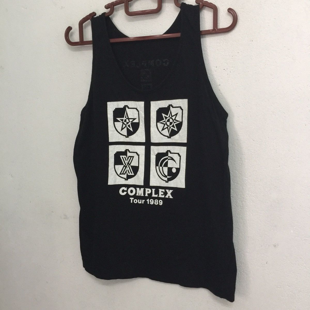 Japanese Brand Complex tour 1989 singlet made in Japan Size US S / EU 44-46 / 1 - 2 Thumbnail
