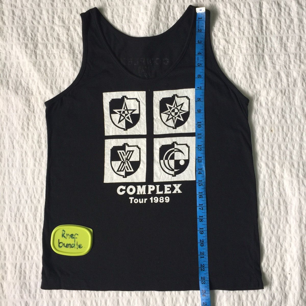 Japanese Brand Complex tour 1989 singlet made in Japan Size US S / EU 44-46 / 1 - 12 Thumbnail