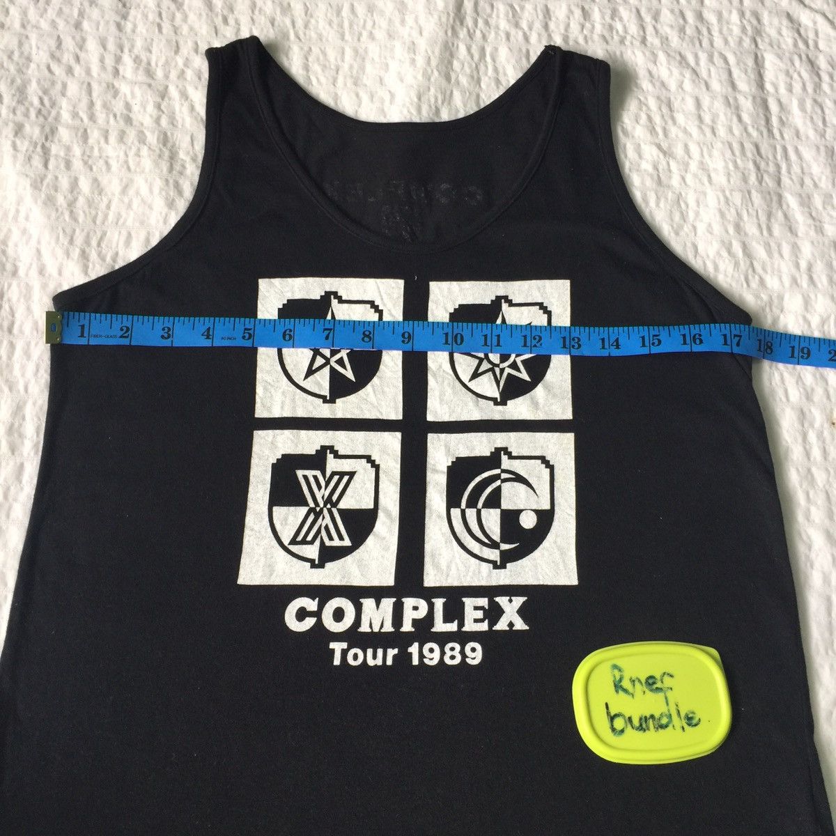 Japanese Brand Complex tour 1989 singlet made in Japan Size US S / EU 44-46 / 1 - 11 Thumbnail