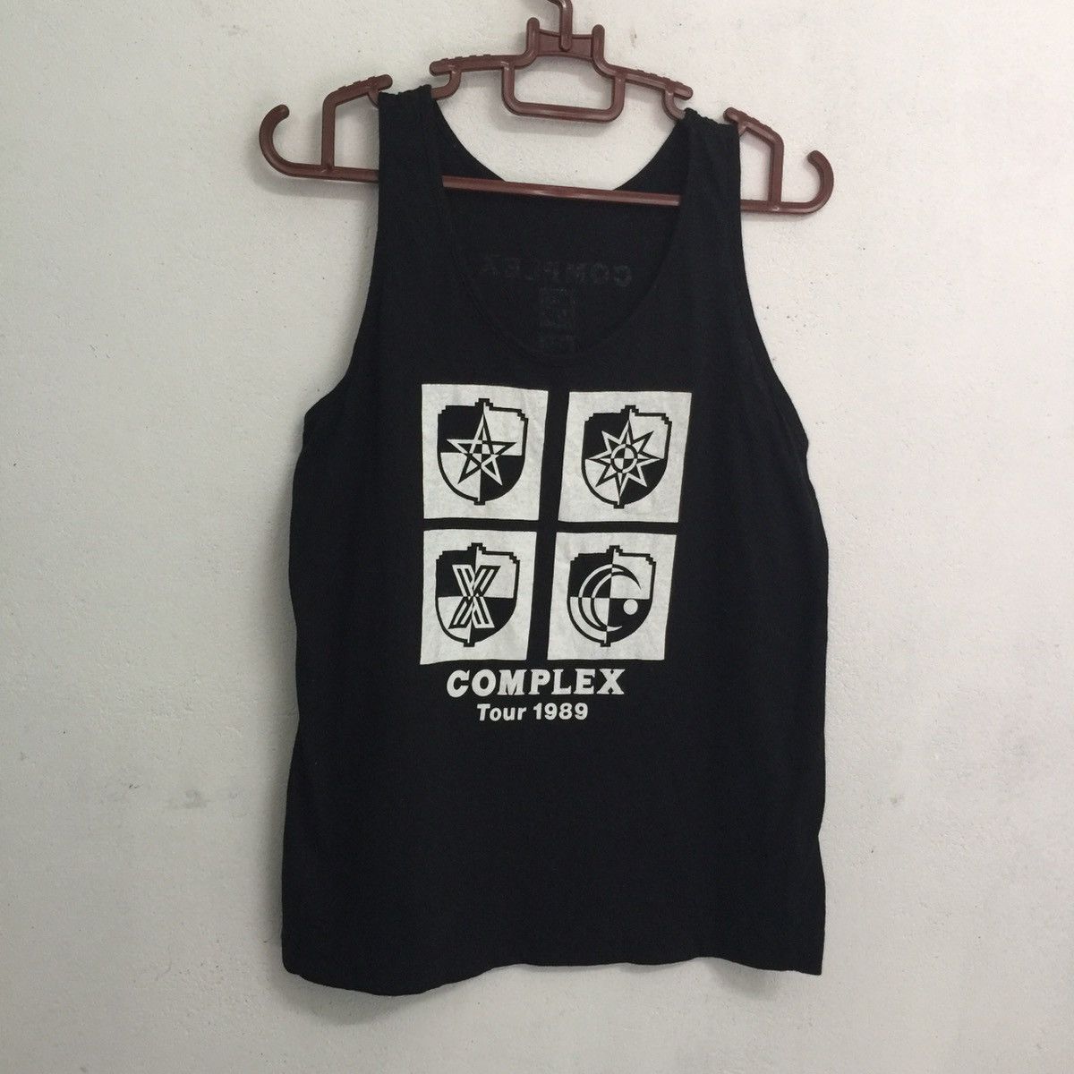 Japanese Brand Complex tour 1989 singlet made in Japan Size US S / EU 44-46 / 1 - 3 Thumbnail