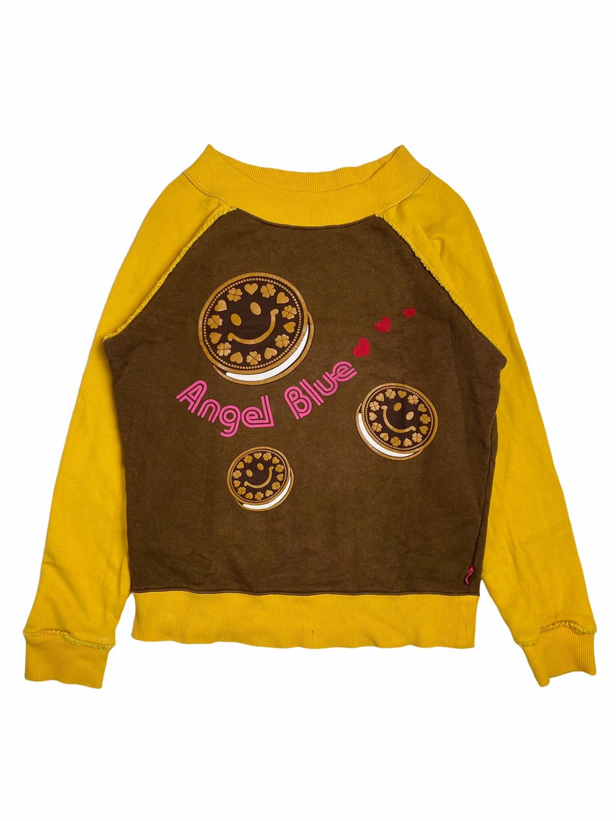 Hysteric Glamour 2000s Angel Blue - Smile Boxy Sweatshirt Size US M / EU 48-50 / 2 - 1 Thumbnail