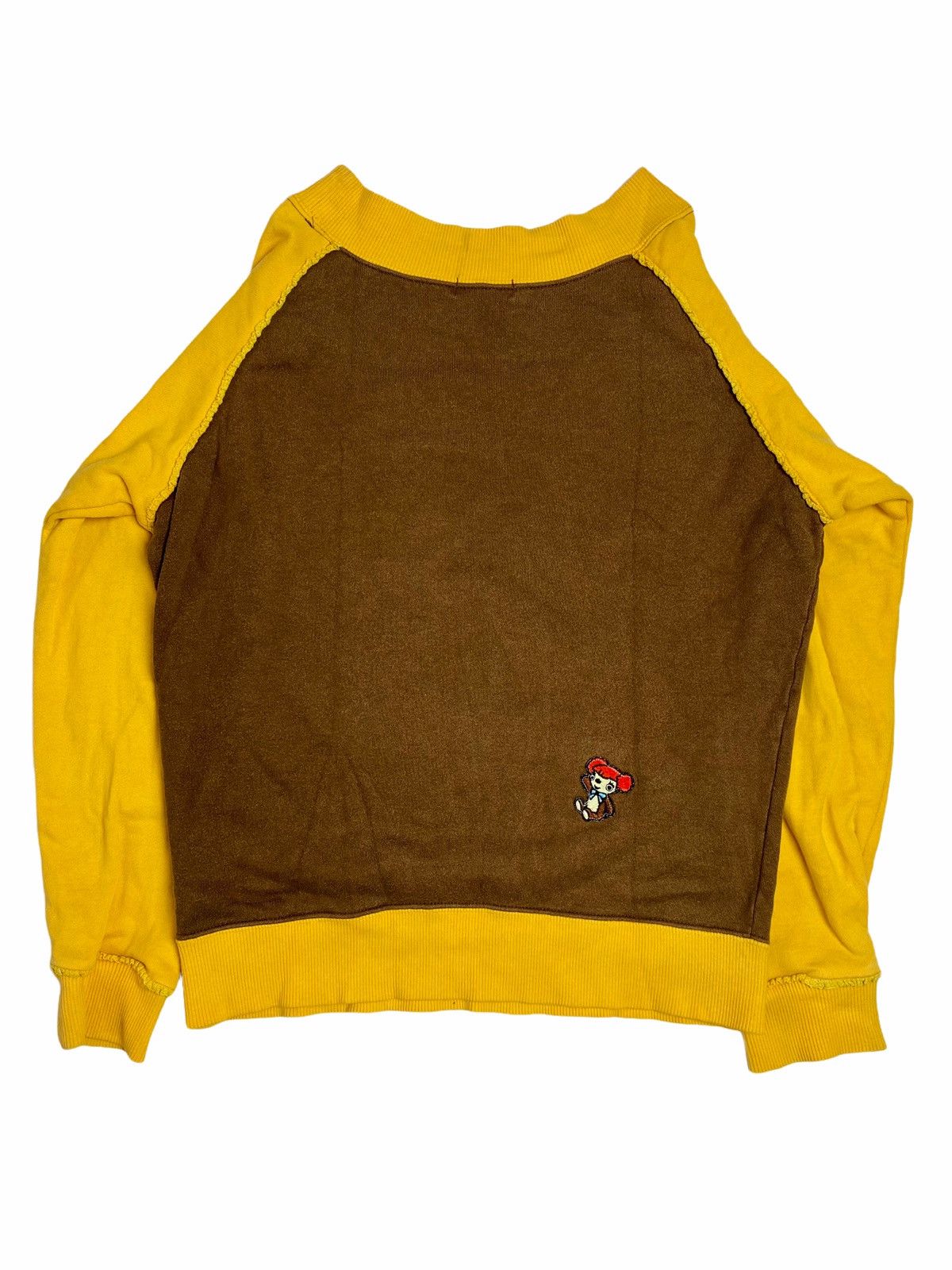 Hysteric Glamour 2000s Angel Blue - Smile Boxy Sweatshirt Size US M / EU 48-50 / 2 - 2 Thumbnail