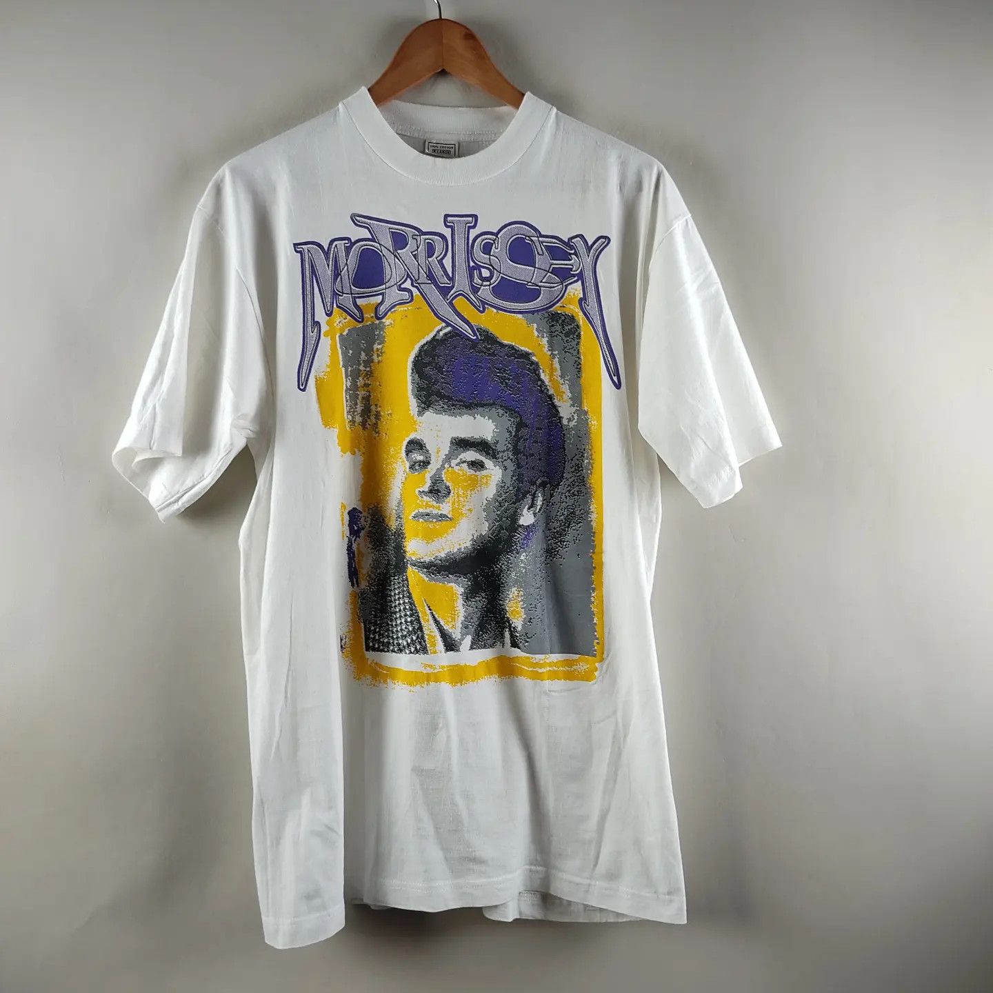 Band Tees × Morrissey × Vintage 90's Morrissey Art tee The Smiths Size US XL / EU 56 / 4 - 5 Thumbnail