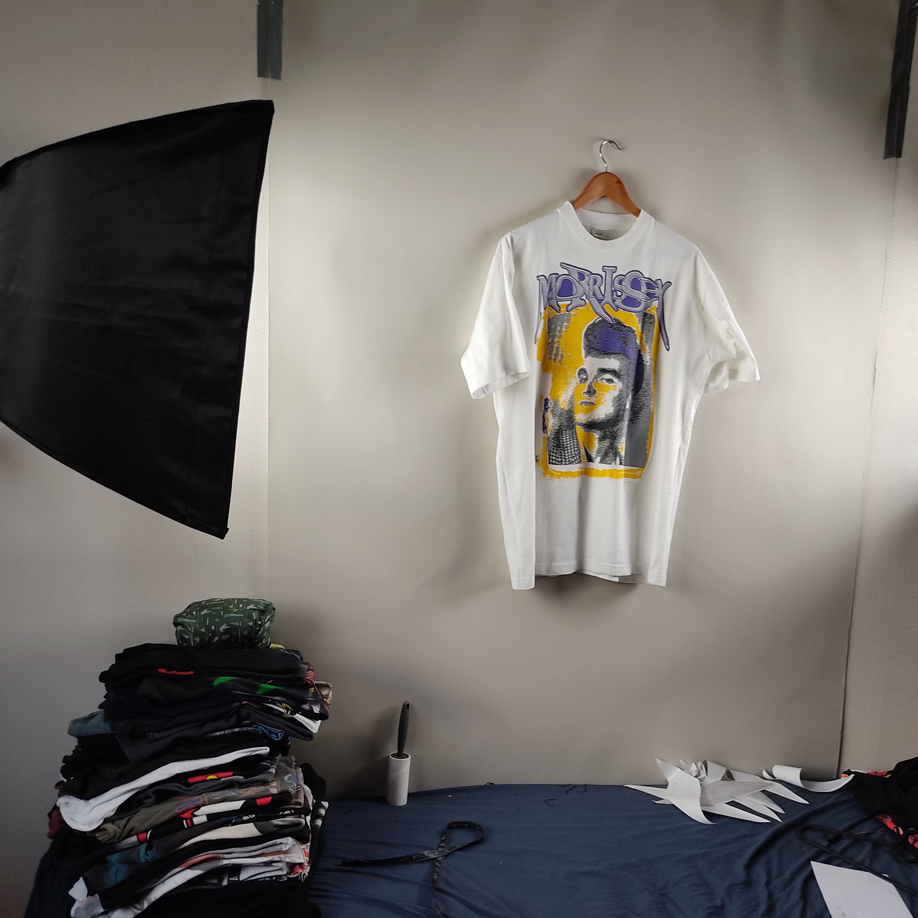 Band Tees × Morrissey × Vintage 90's Morrissey Art tee The Smiths Size US XL / EU 56 / 4 - 6 Thumbnail