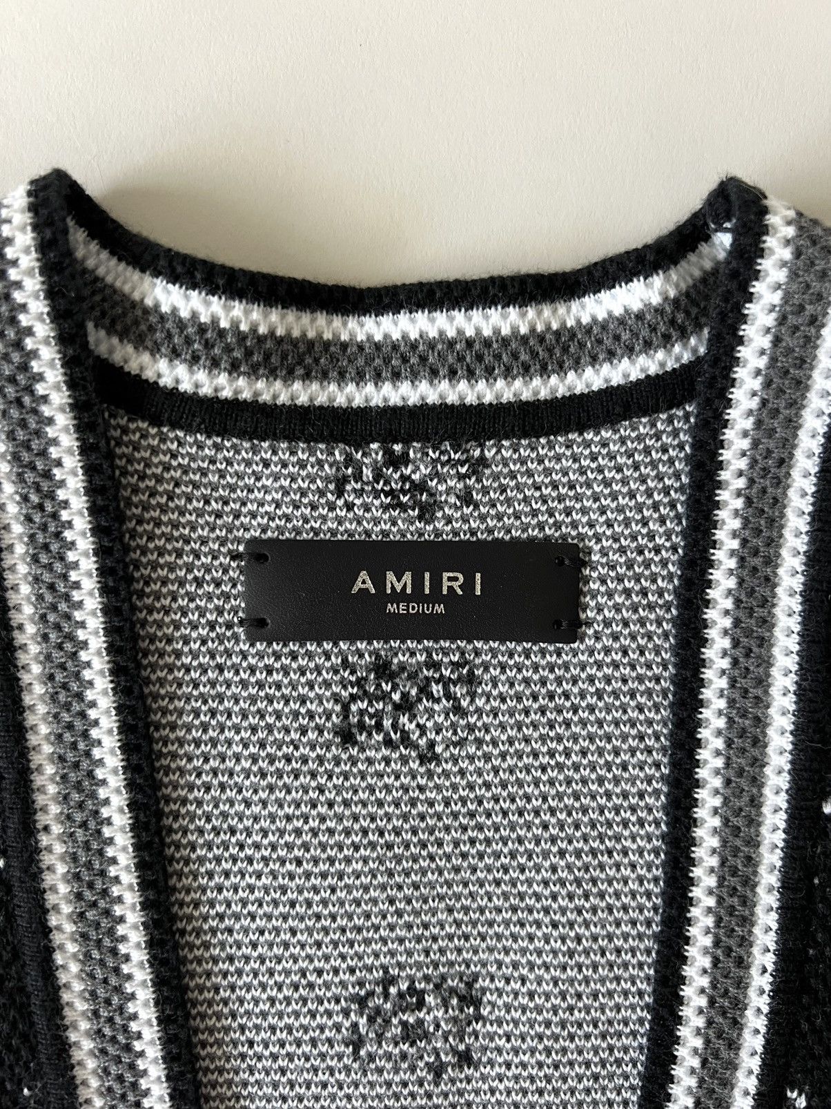 Amiri Amiri Paisley Bandana Print Cotton and Cashmere Knit Top Size US M / EU 48-50 / 2 - 4 Thumbnail