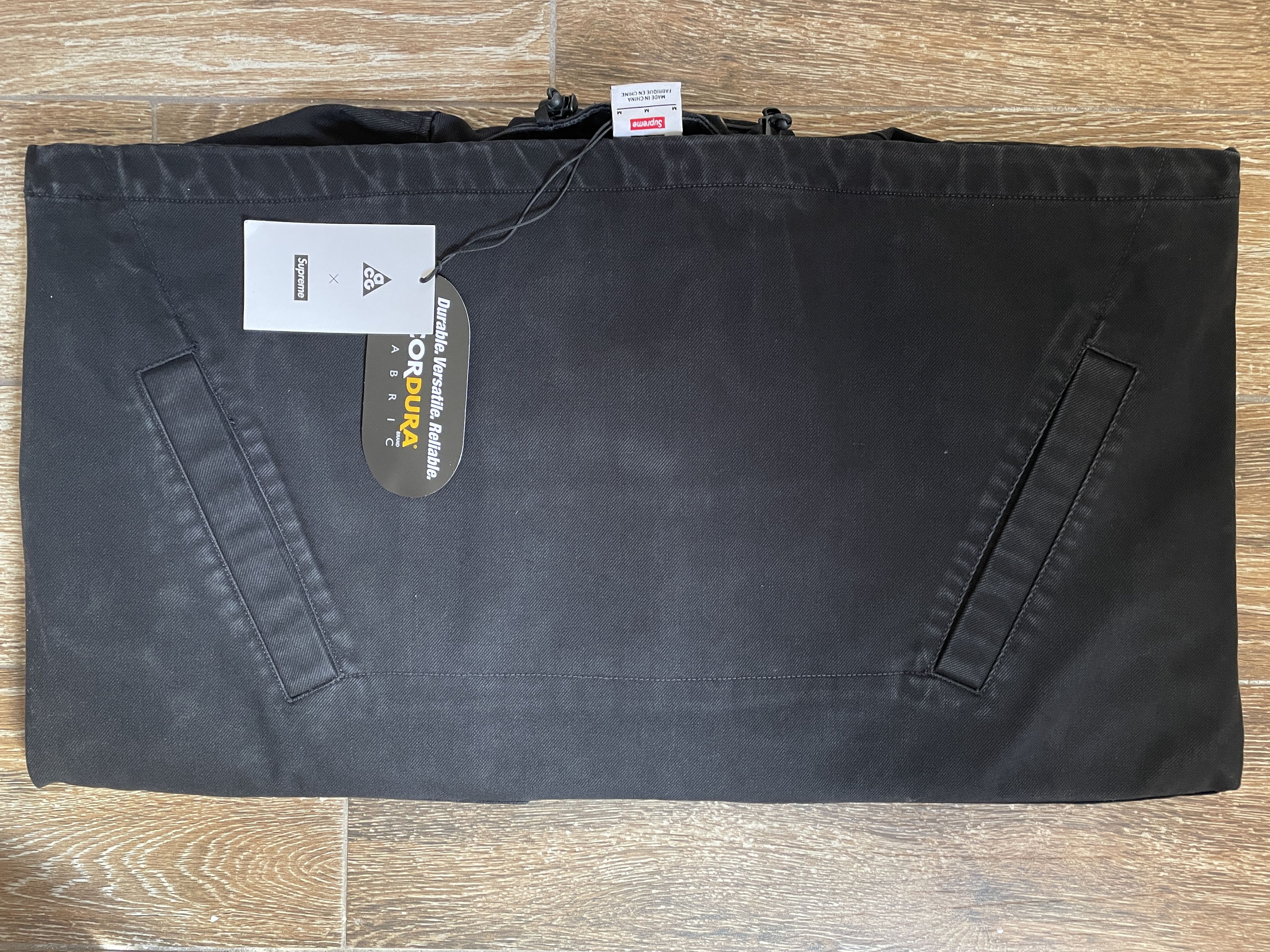 Nike × Nike ACG × Supreme Supreme Nike ACG Denim Pullover Jacket Black Medium M NEW Size US M / EU 48-50 / 2 - 10 Thumbnail