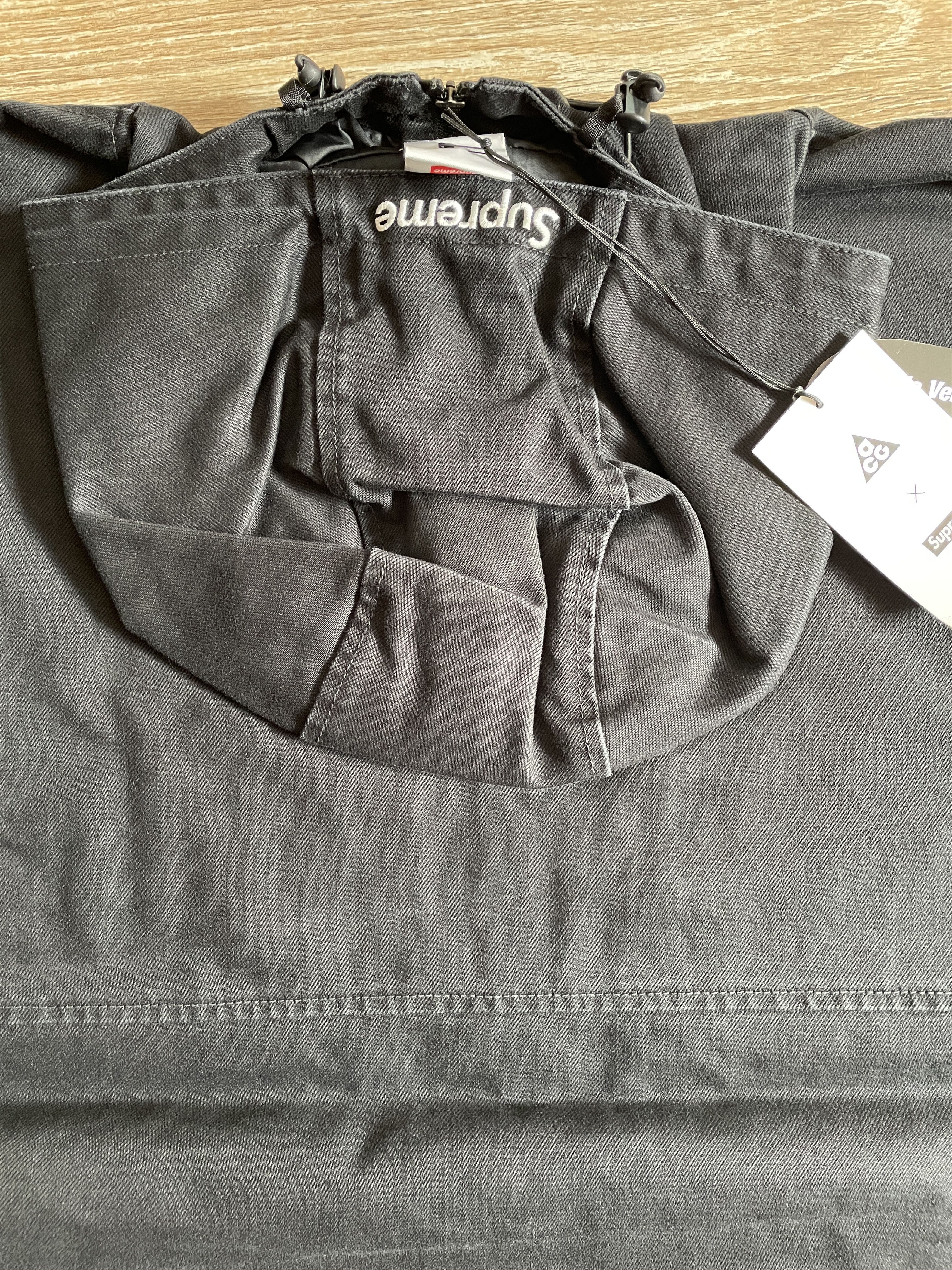 Nike × Nike ACG × Supreme Supreme Nike ACG Denim Pullover Jacket Black Medium M NEW Size US M / EU 48-50 / 2 - 3 Thumbnail
