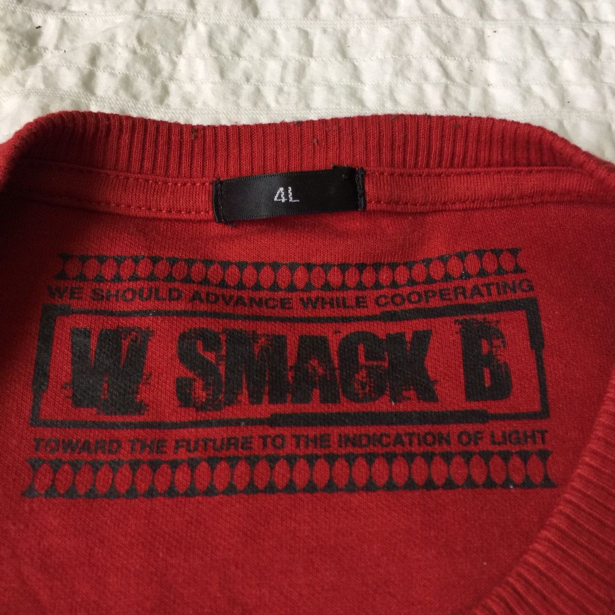 Japanese Brand W smack sweatshirt Size US XL / EU 56 / 4 - 14 Thumbnail