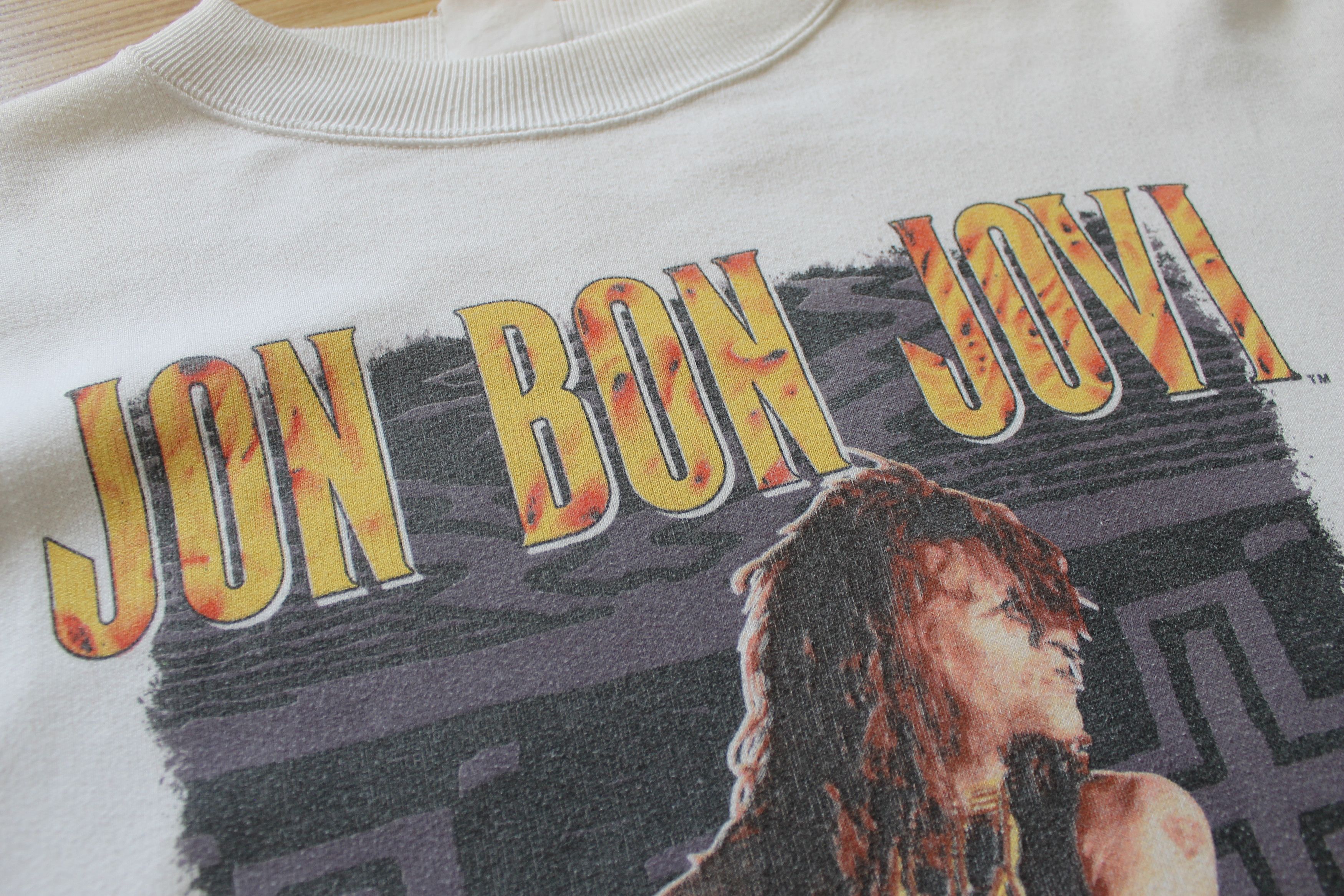 Bon Jovi × Vintage Vintage 1990 Jon Bon Jovi Blaze of Glory Size US L / EU 52-54 / 3 - 9 Thumbnail