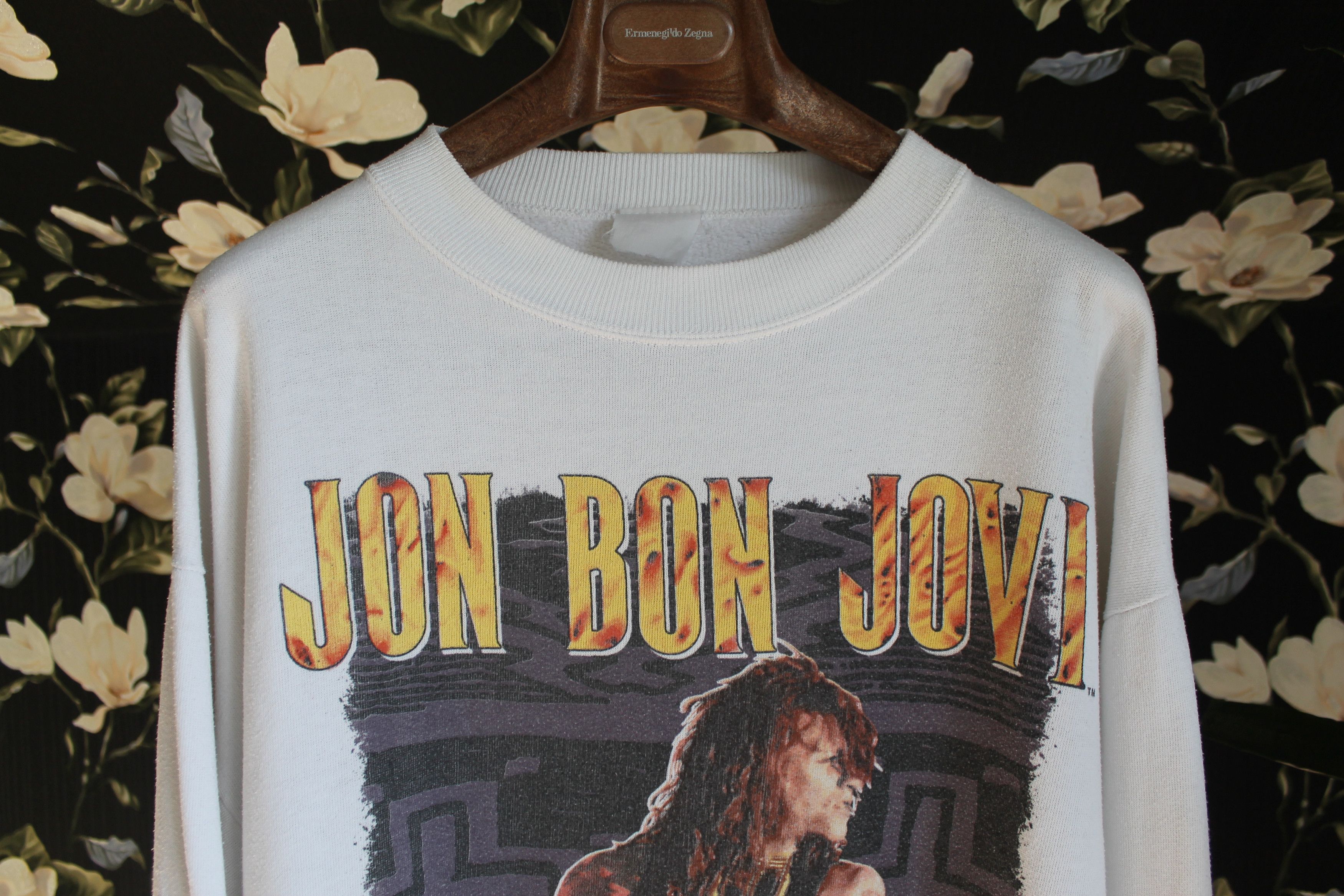 Bon Jovi × Vintage Vintage 1990 Jon Bon Jovi Blaze of Glory Size US L / EU 52-54 / 3 - 2 Thumbnail