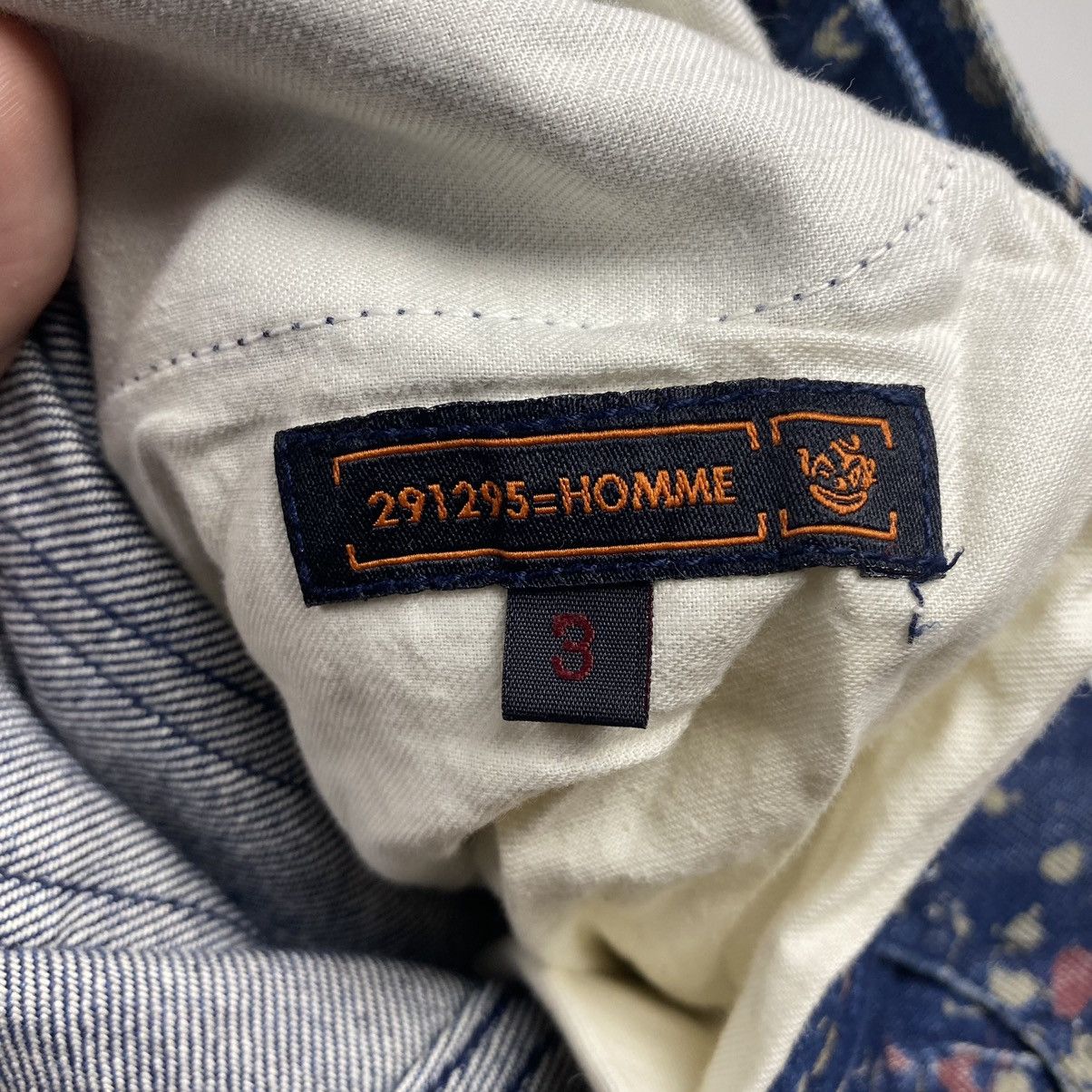 20471120 × Beauty Beast × Japanese Brand 1990s 291295=Homme - Printed Splatter Denim Pants Size US 30 / EU 46 - 8 Thumbnail