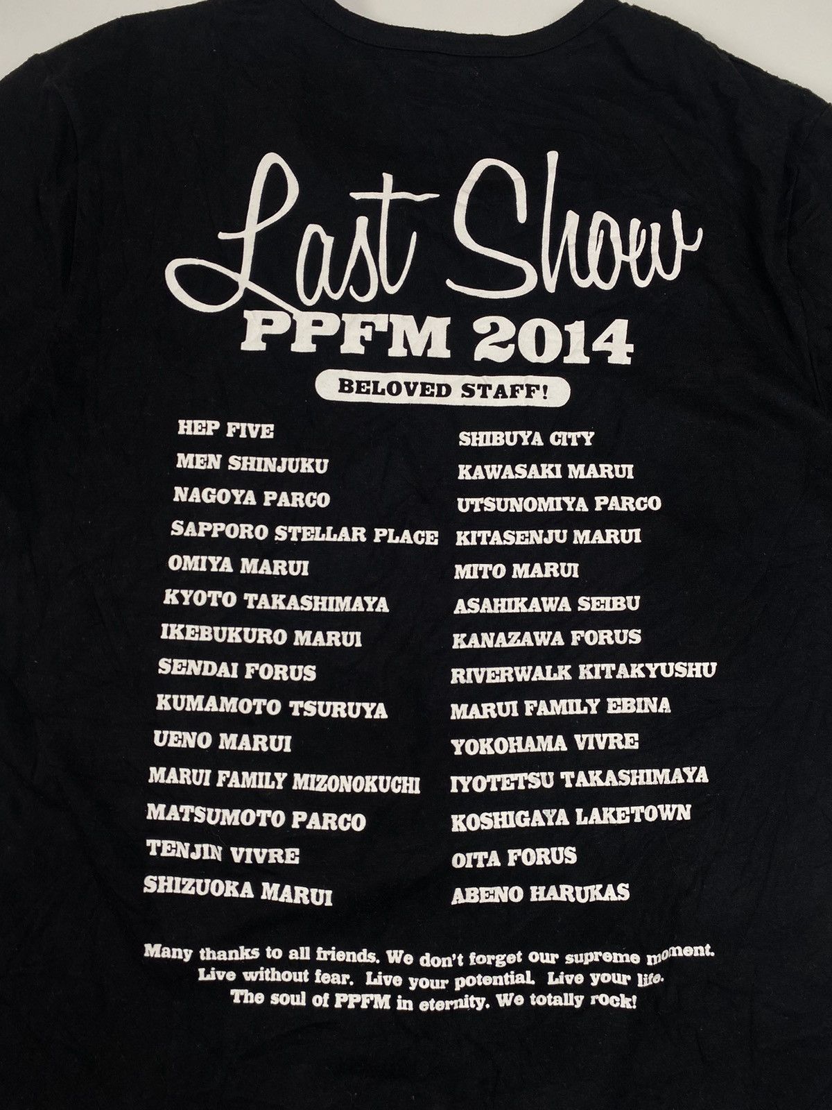 PPFM 2014 Last Show 30 Years PPFM 😭 Size US M / EU 48-50 / 2 - 3 Thumbnail