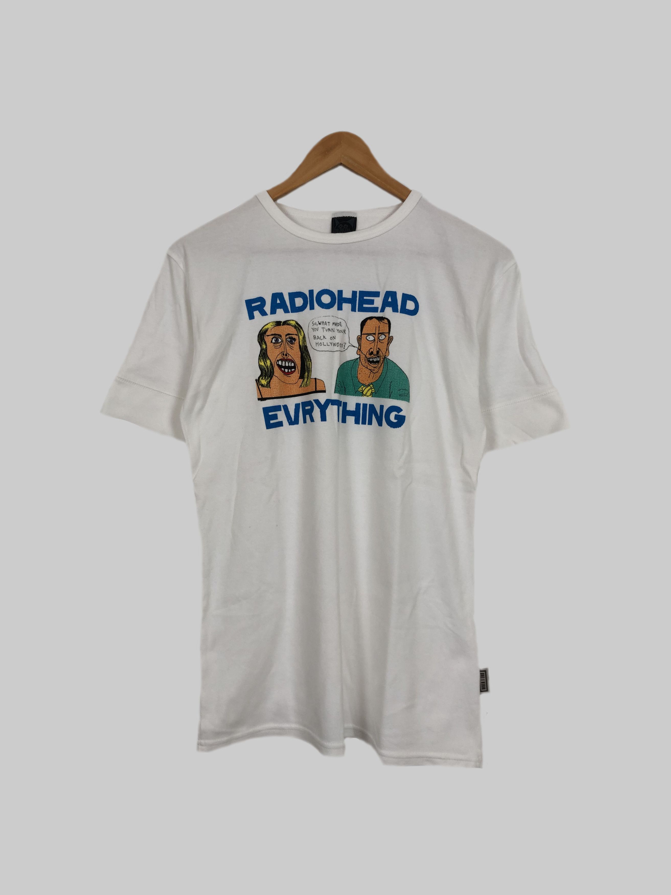 Band Tees Vintage 2000 Radiohead (Pearl Jam Green Day Pink Floyd) Size US S / EU 44-46 / 1 - 1 Thumbnail