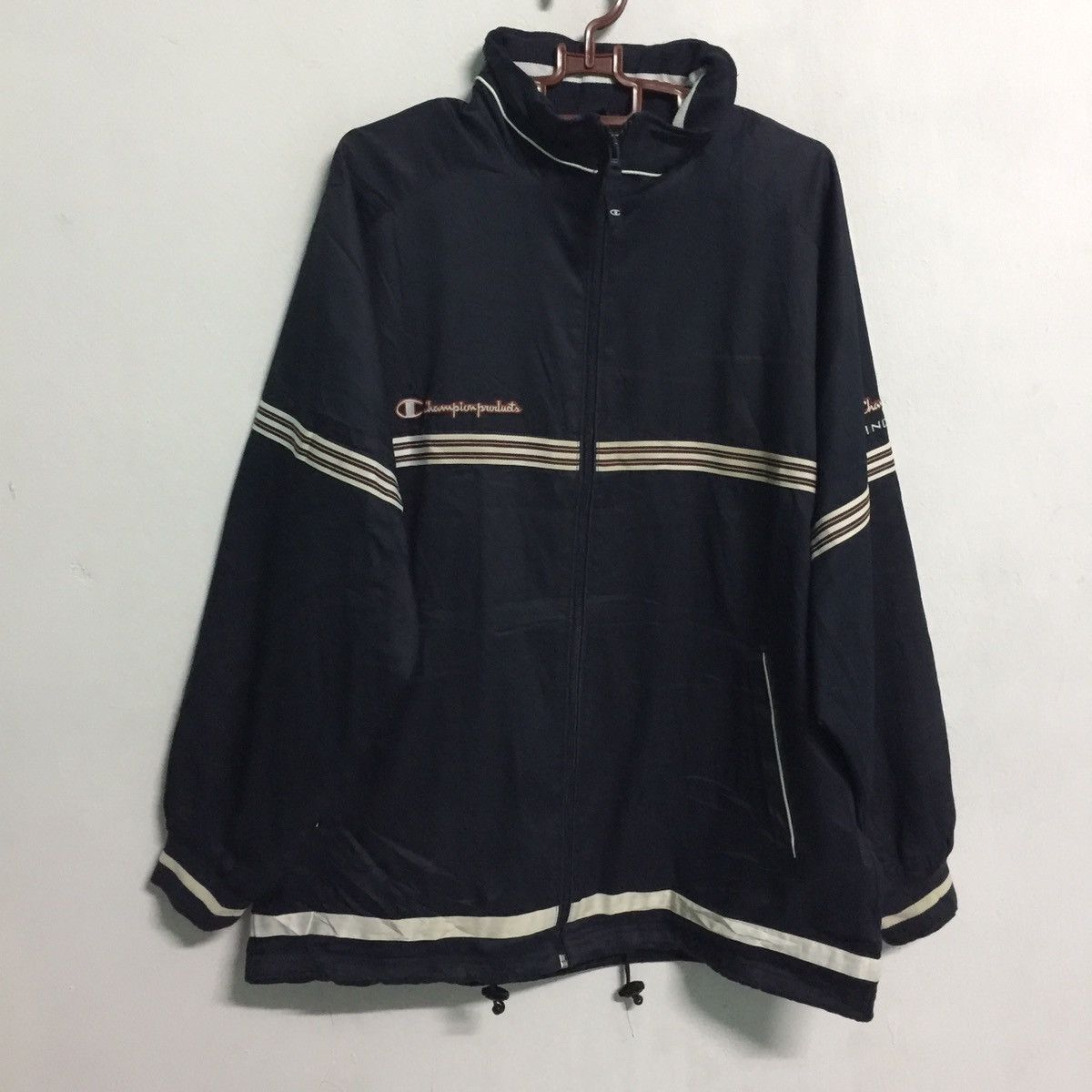 Champion Champion Zipper Jacket Hidden Hoodie Size US XL / EU 56 / 4 - 4 Thumbnail