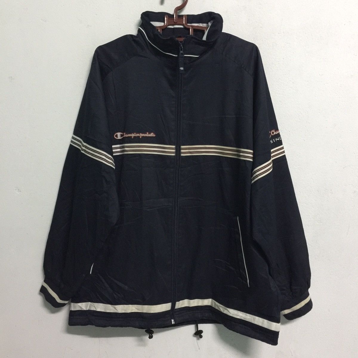 Champion Champion Zipper Jacket Hidden Hoodie Size US XL / EU 56 / 4 - 2 Thumbnail