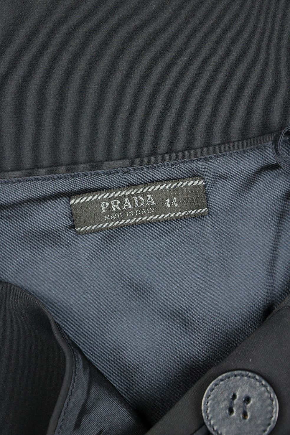 Prada 00s Prada Skirt A-Line Black Skirt UK 10 Size 30" / US 8 / IT 44 - 6 Thumbnail