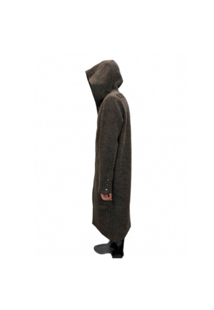 image of Rick Owens Alpaca Wool Vest Eu50 in Dark Dust, Men's (Size Medium)
