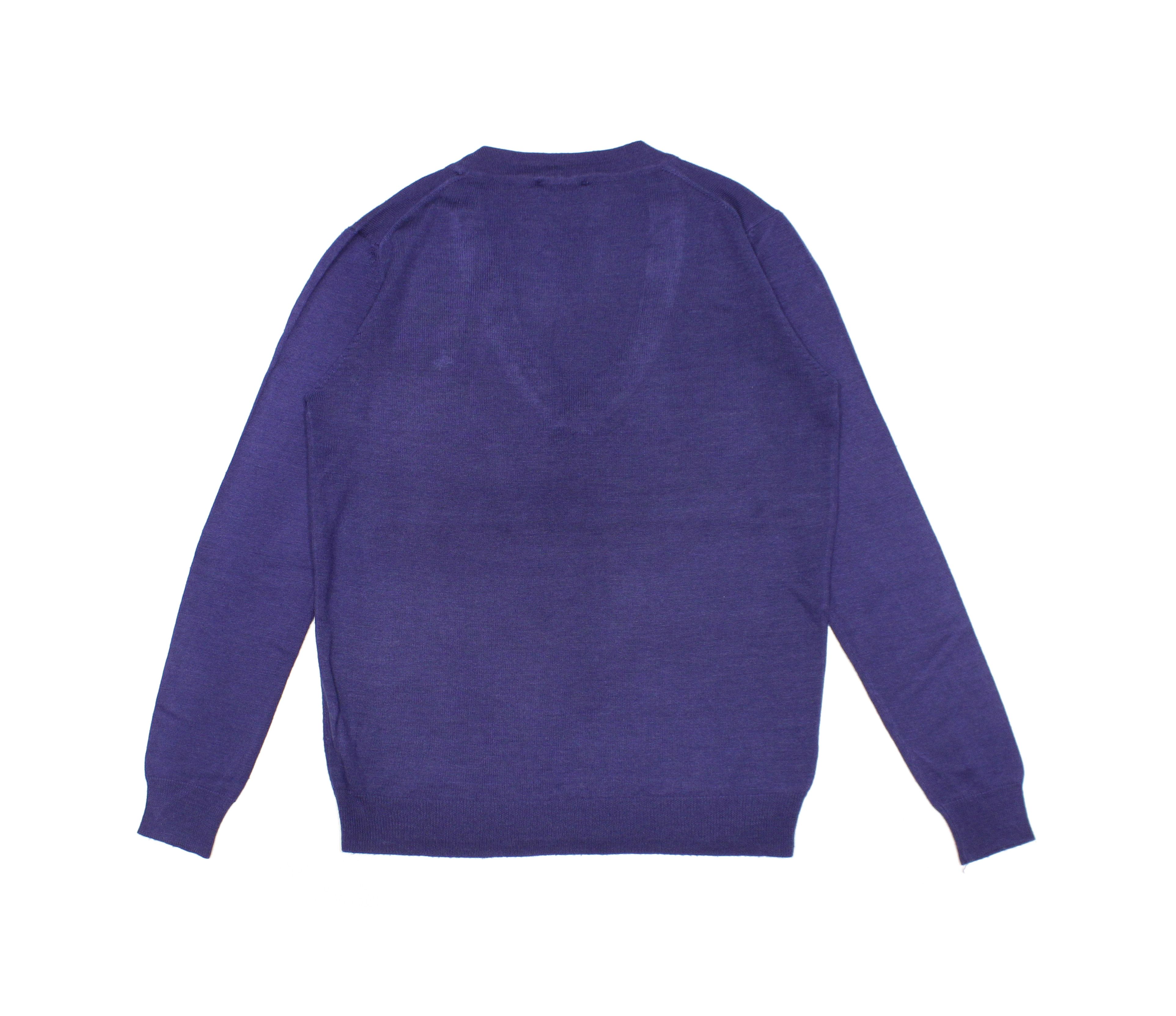 Vivienne Westwood Logo V-Neck Sweater Size US L / EU 52-54 / 3 - 2 Thumbnail
