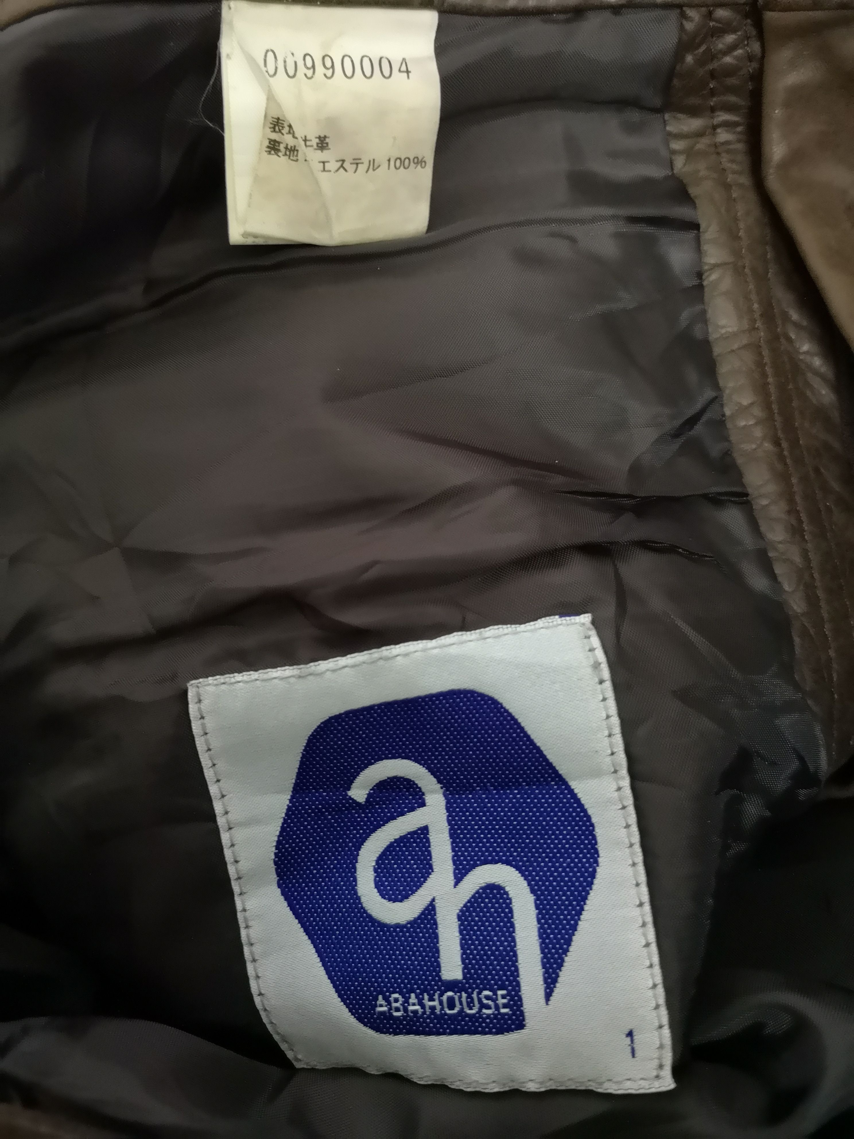 ABAHOUSE × Genuine Leather VINTAGE ABAHOUSE COWHIDE LEATHER PANTS Size US 29 - 9 Thumbnail