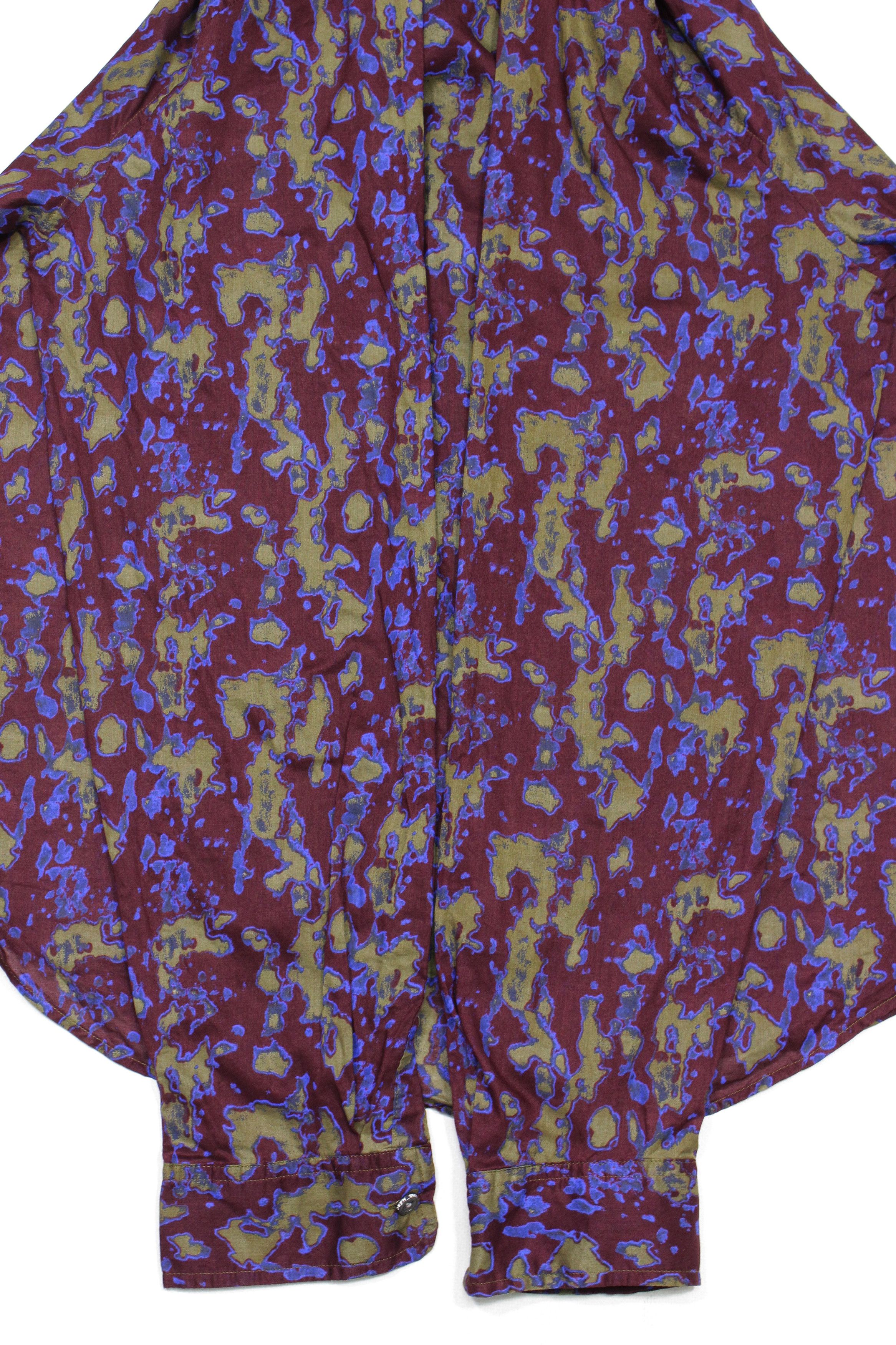 Marc by Marc Jacobs Splatter Mustard Green Multi Camo Shirt Size US XL / EU 56 / 4 - 6 Thumbnail