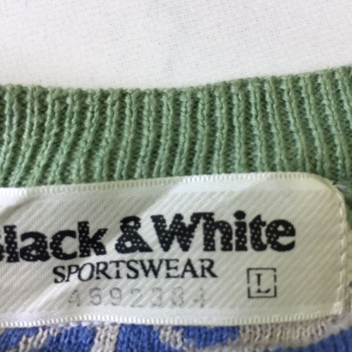 Japanese Brand Rare black & white 4592384 sweatshirt made in Japan Size US L / EU 52-54 / 3 - 12 Thumbnail