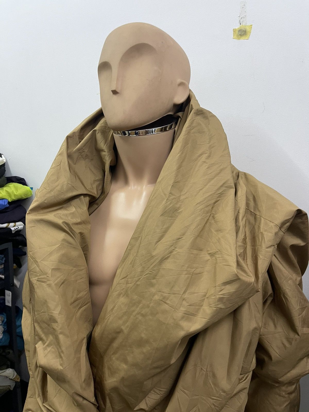 Issey Miyake Issey Miyake Drape Gather Coat Beige Size M / US 6-8 / IT 42-44 - 9 Thumbnail
