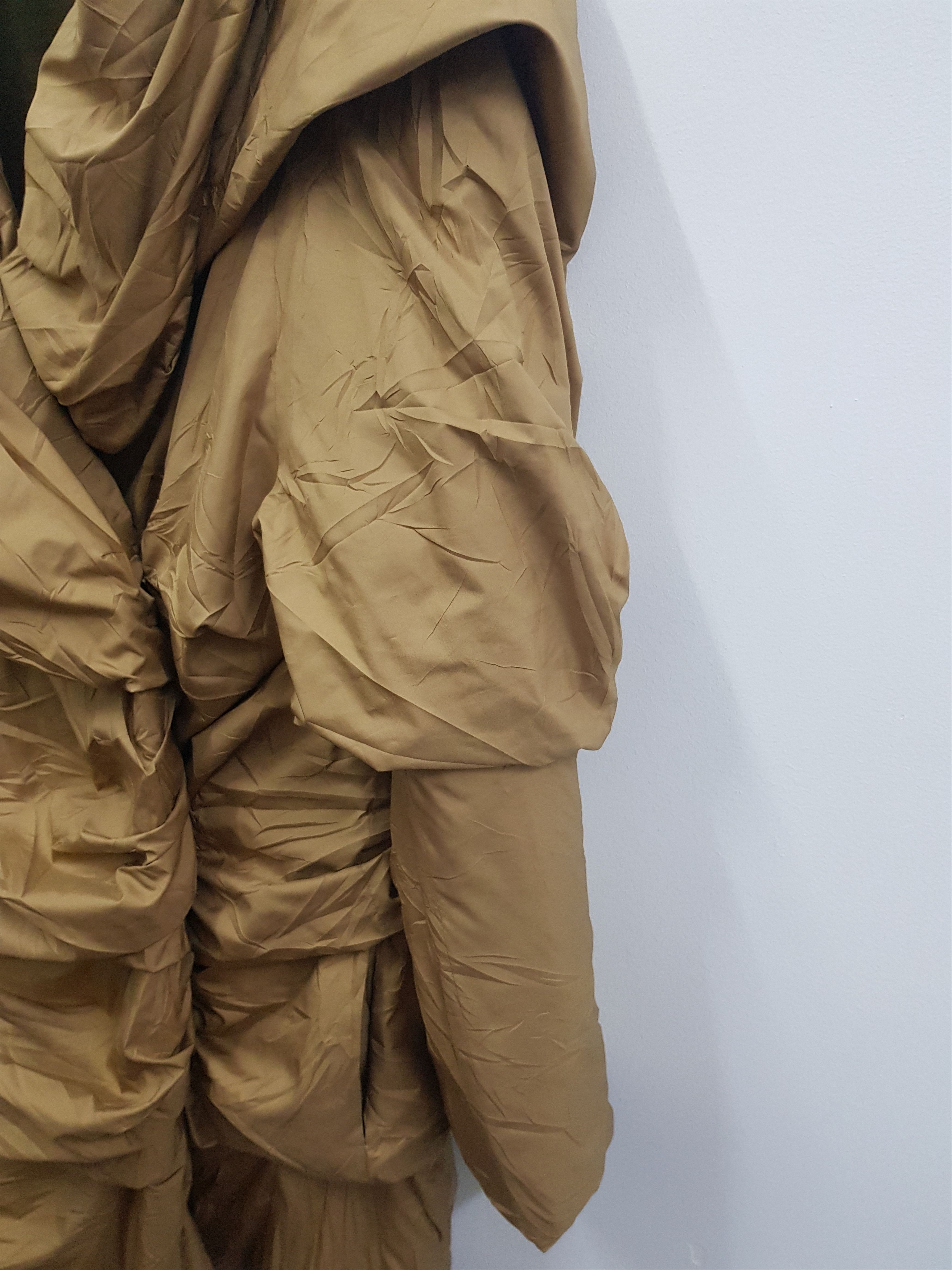 Issey Miyake Issey Miyake Drape Gather Coat Beige Size M / US 6-8 / IT 42-44 - 5 Thumbnail
