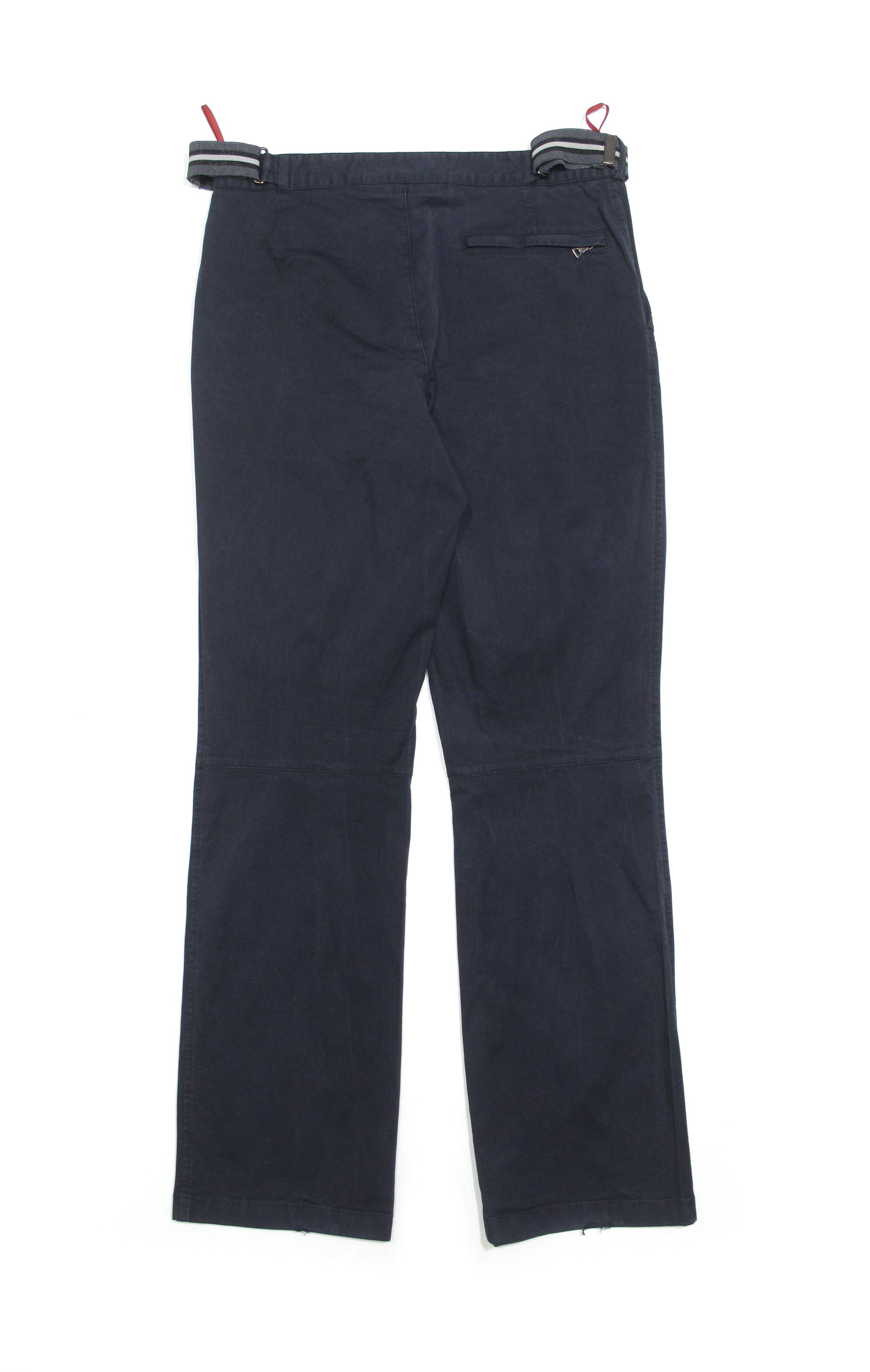 Prada 2000S Sport Navy Washed Pants Size US 32 / EU 48 - 2 Thumbnail