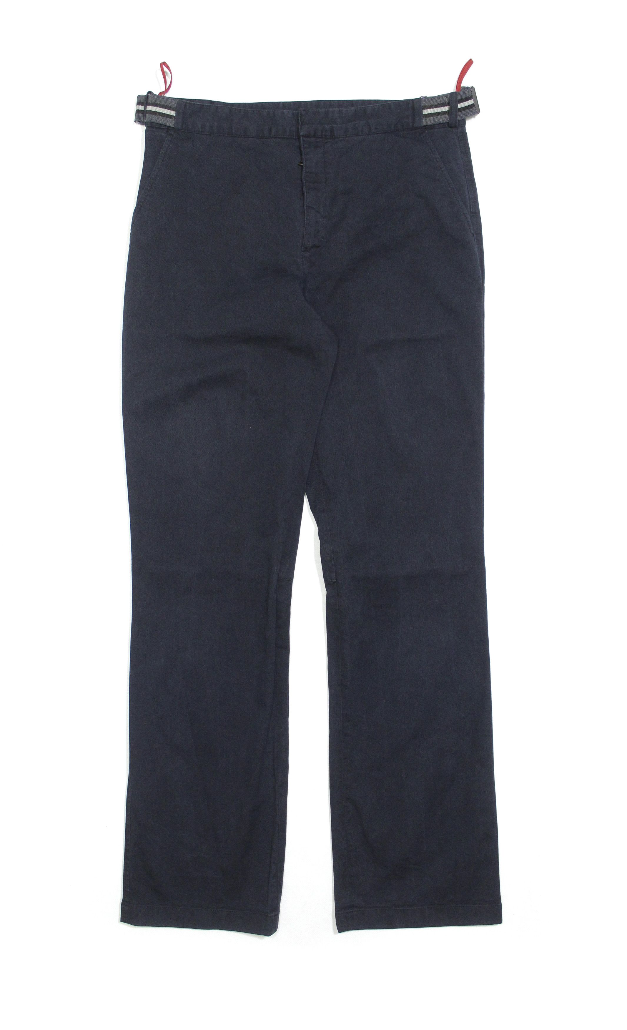 Prada 2000S Sport Navy Washed Pants Size US 32 / EU 48 - 1 Thumbnail