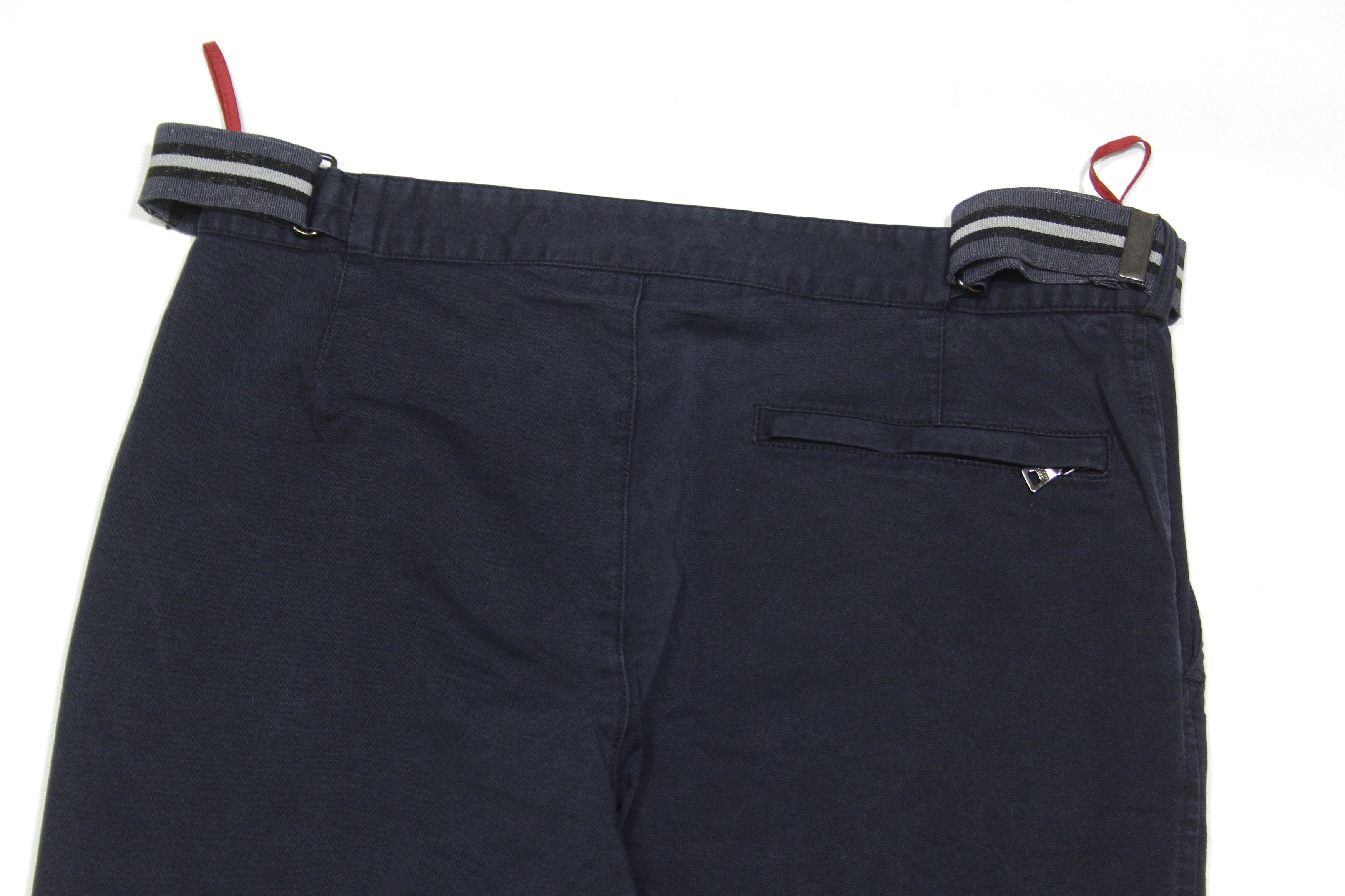 Prada 2000S Sport Navy Washed Pants Size US 32 / EU 48 - 4 Thumbnail